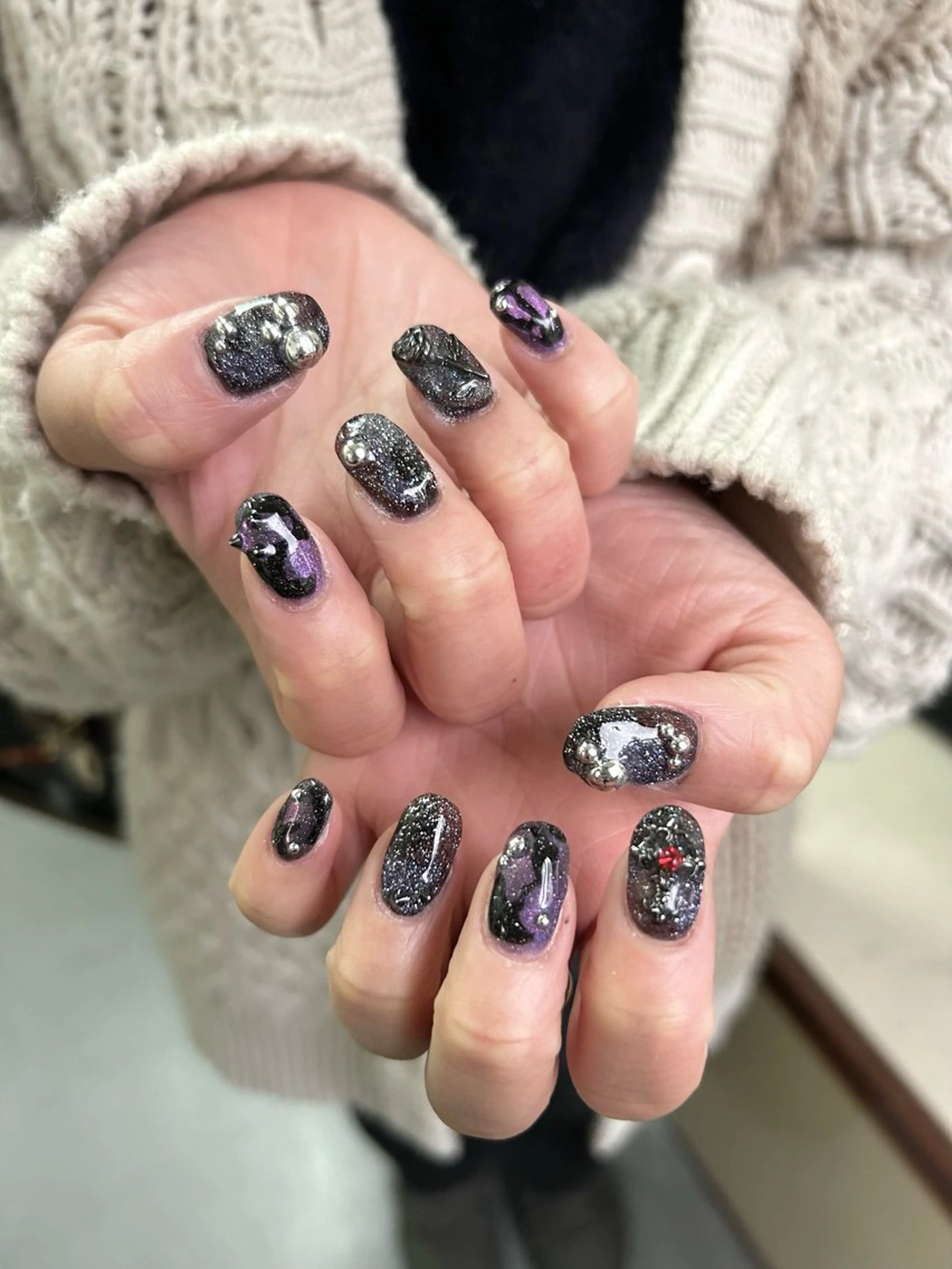 ネイル アートネイル ニュアンスネイル ハンドネイル MANAMI /  中崎町ネイルのネイルデザイン