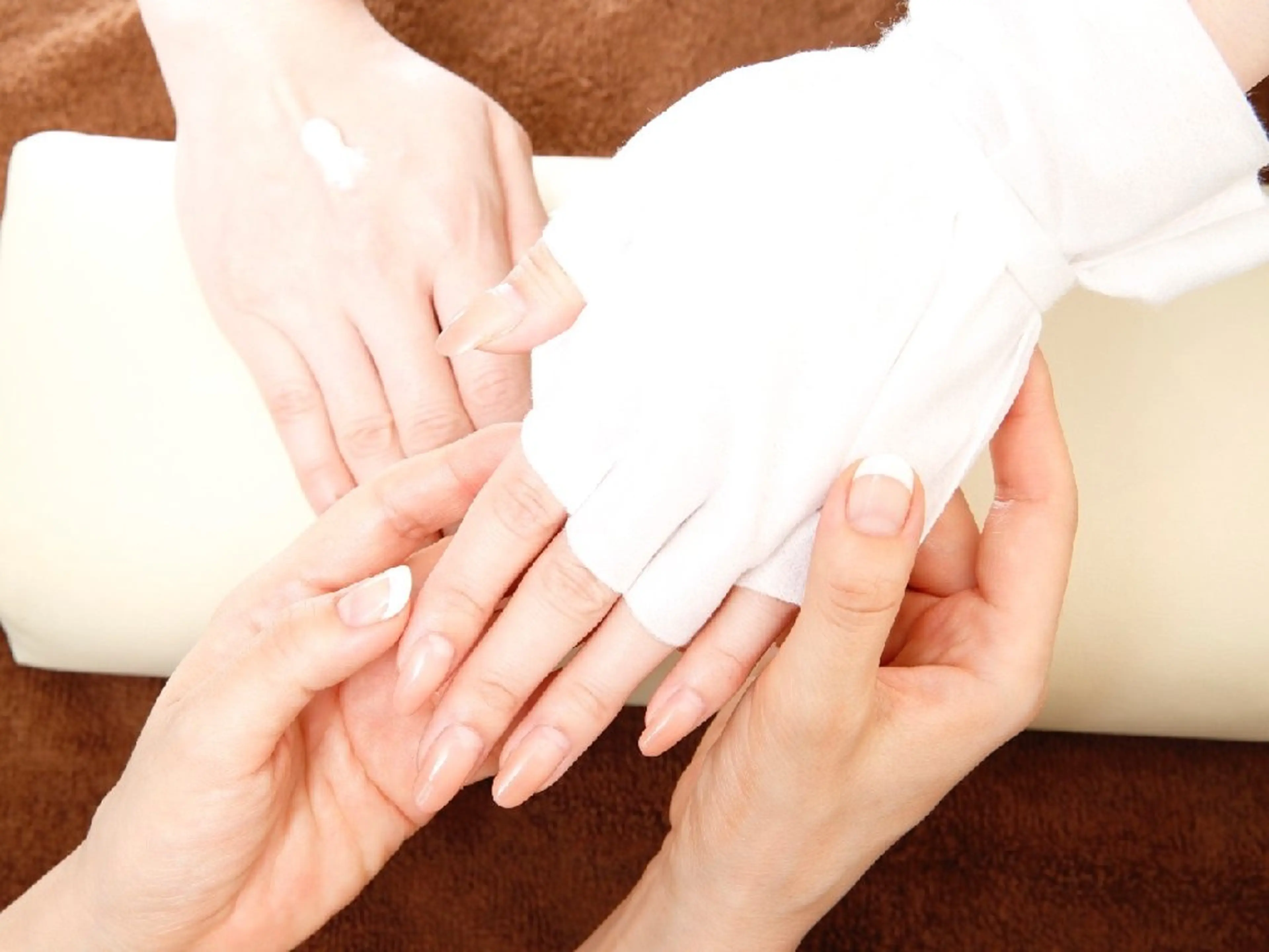 当店ジェルオフ⭐︎ハンドのみ保湿パック付きジェルオフの写真