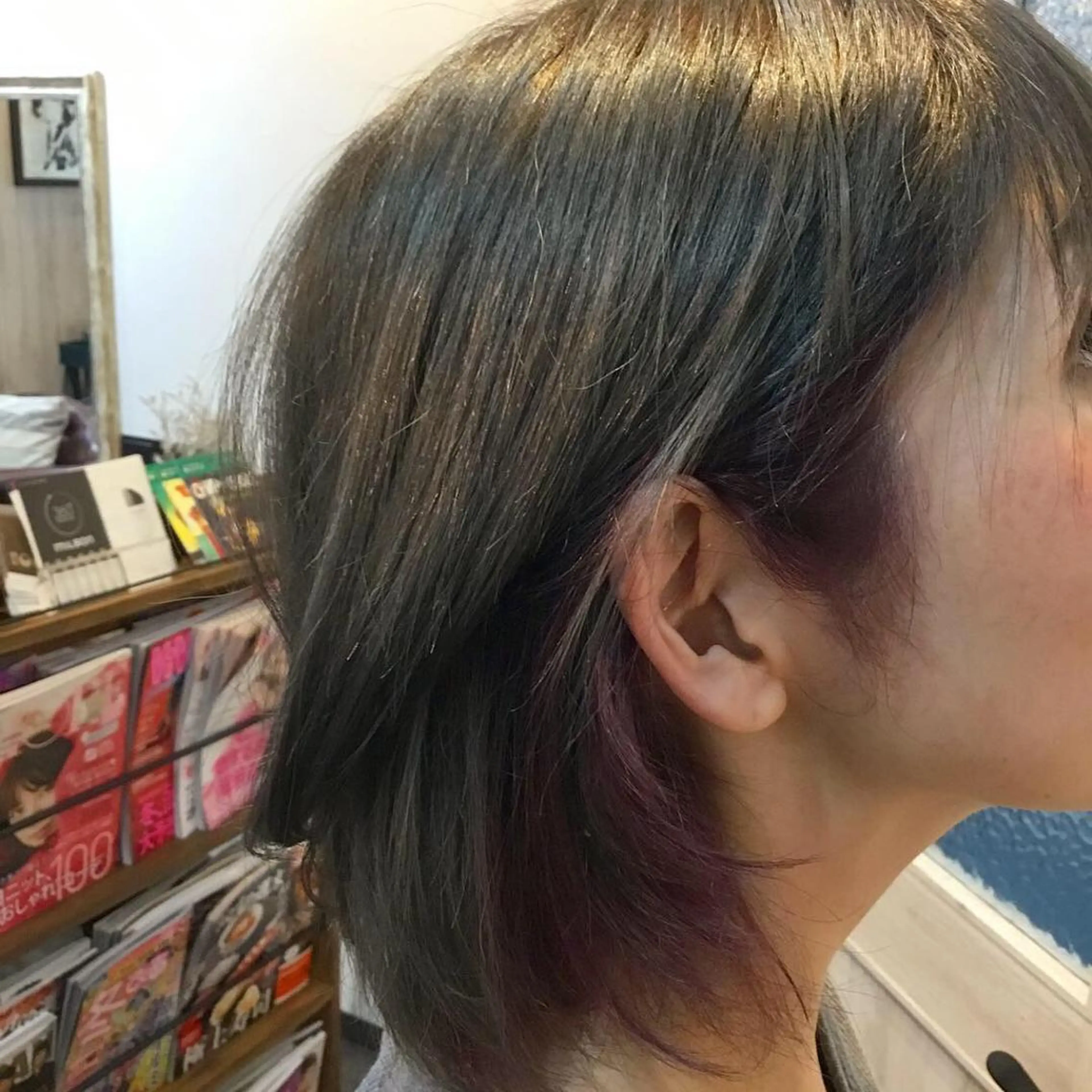 ショート カラー 金崎 新吾のヘアスタイル