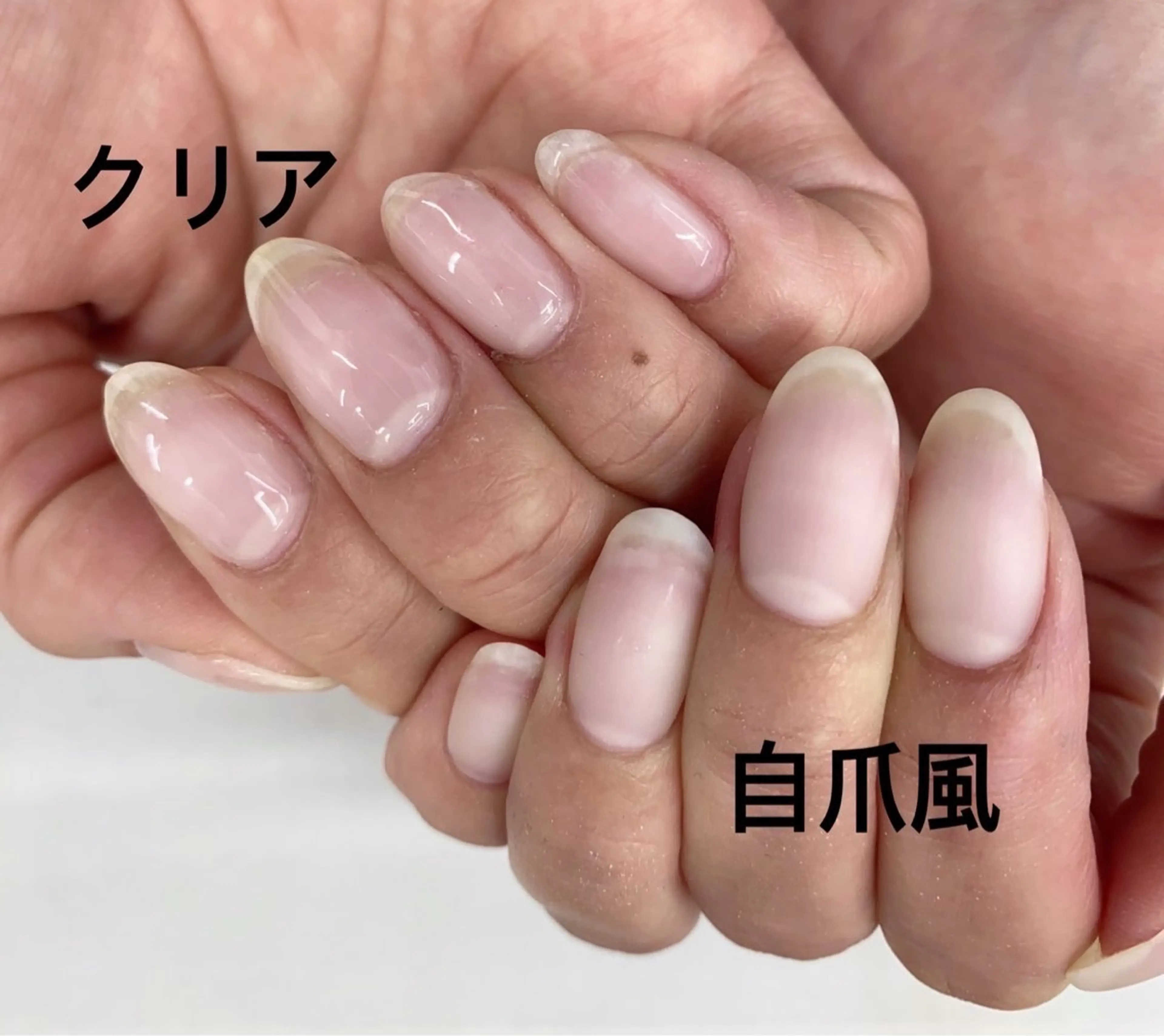 クリアネイル(オフあり/オフ無し)OKの写真