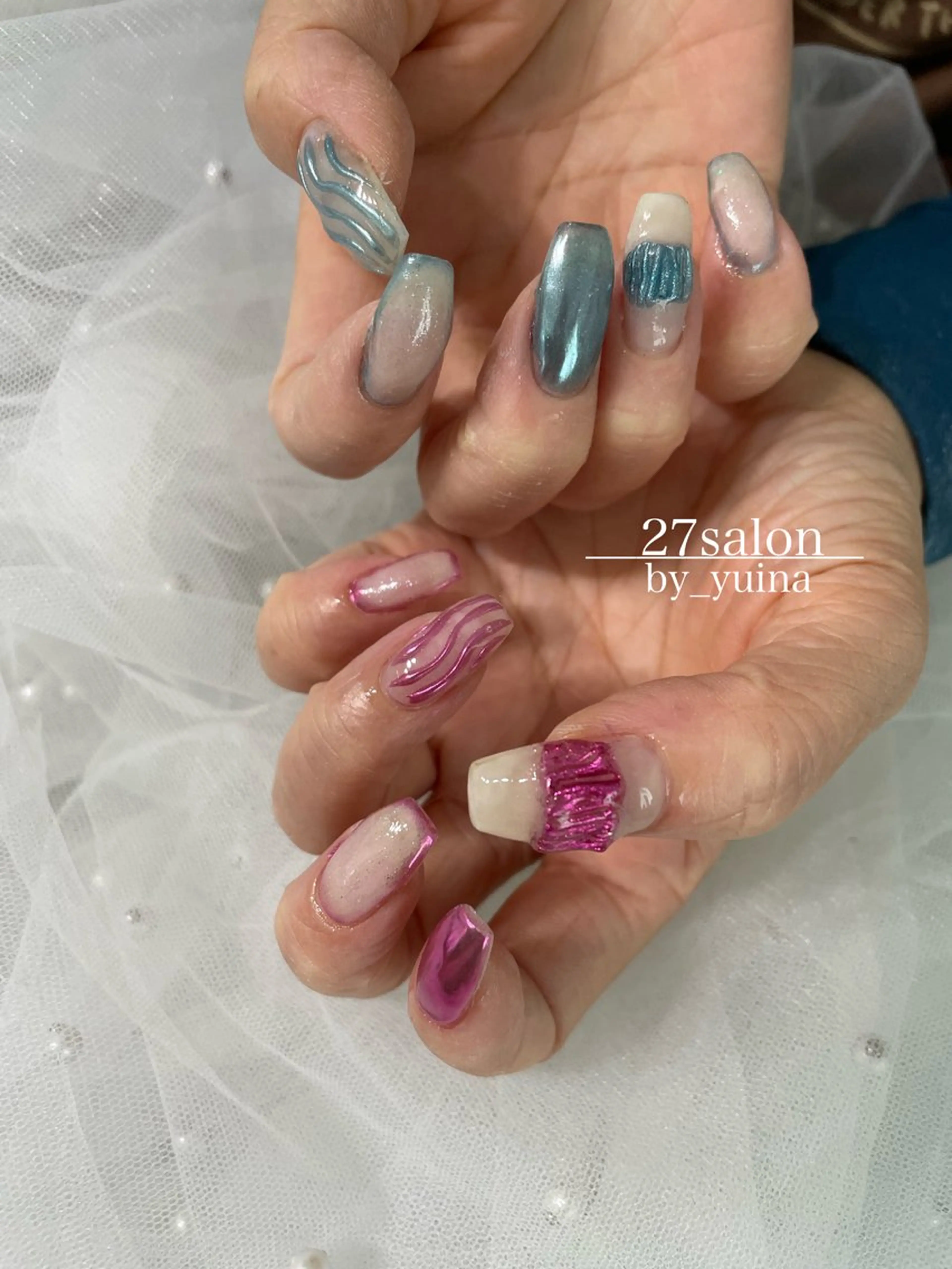 ネイル ハンドネイル 27salon yuinaのネイルデザイン
