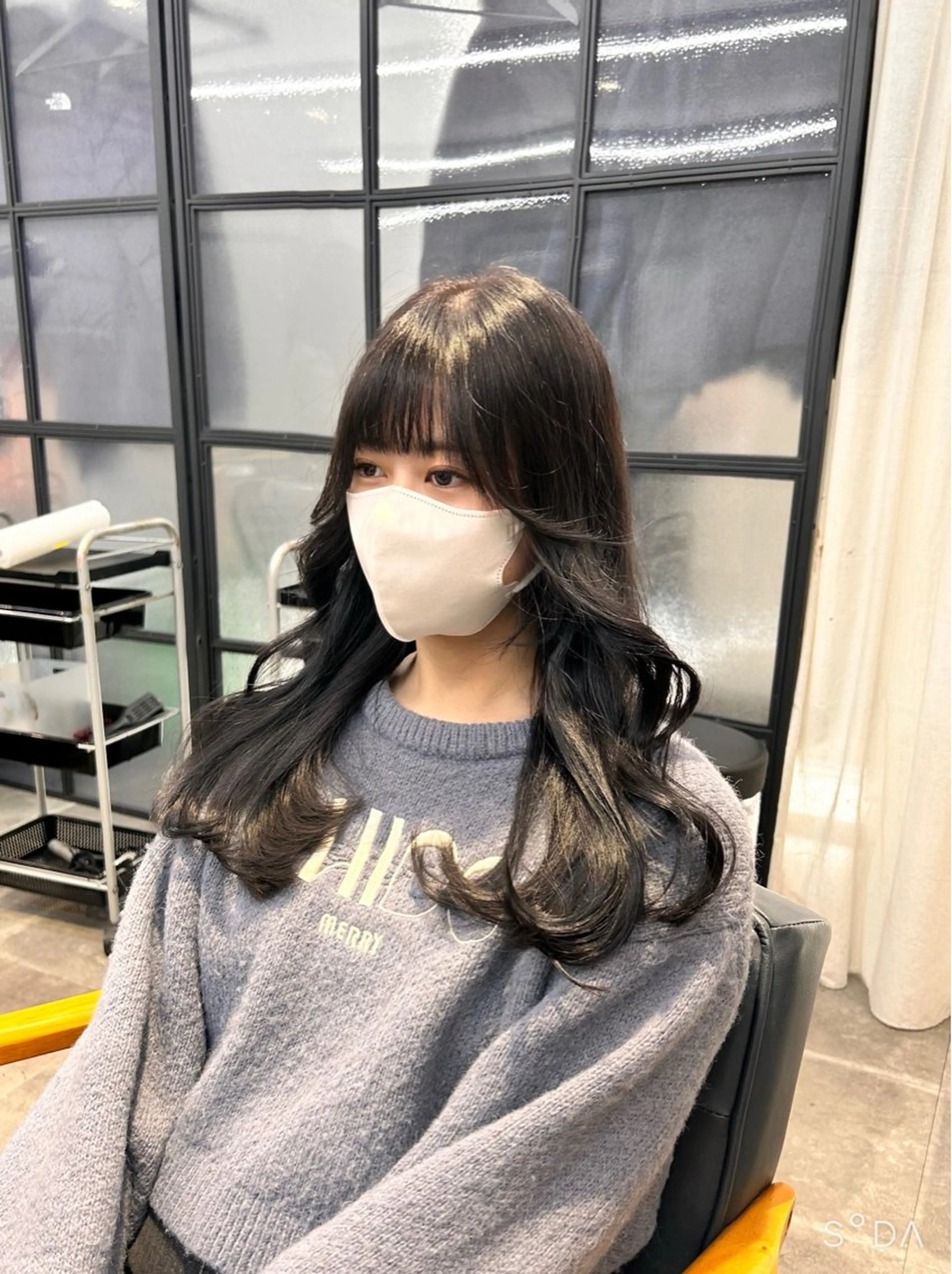 ロング カラー 韓国×髪質改善カラー 💎hinaのヘアスタイル