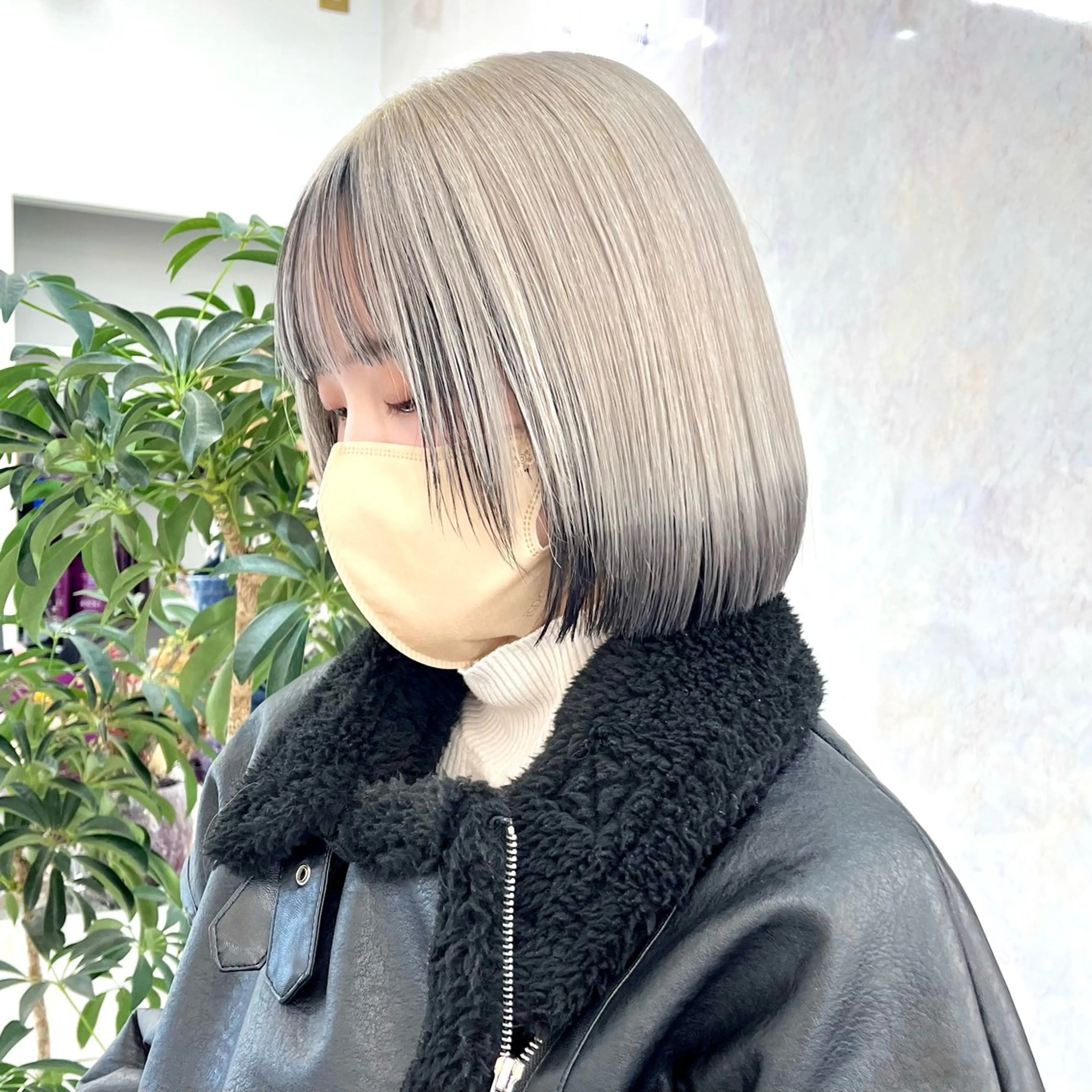 ミディアム カラー パーマ ヘアアレンジ メンズ キッズ カット ヘアカラー トリートメント 💖オタク美容師 ꒰ঌ♡モモ♡໒꒱のヘアスタイル