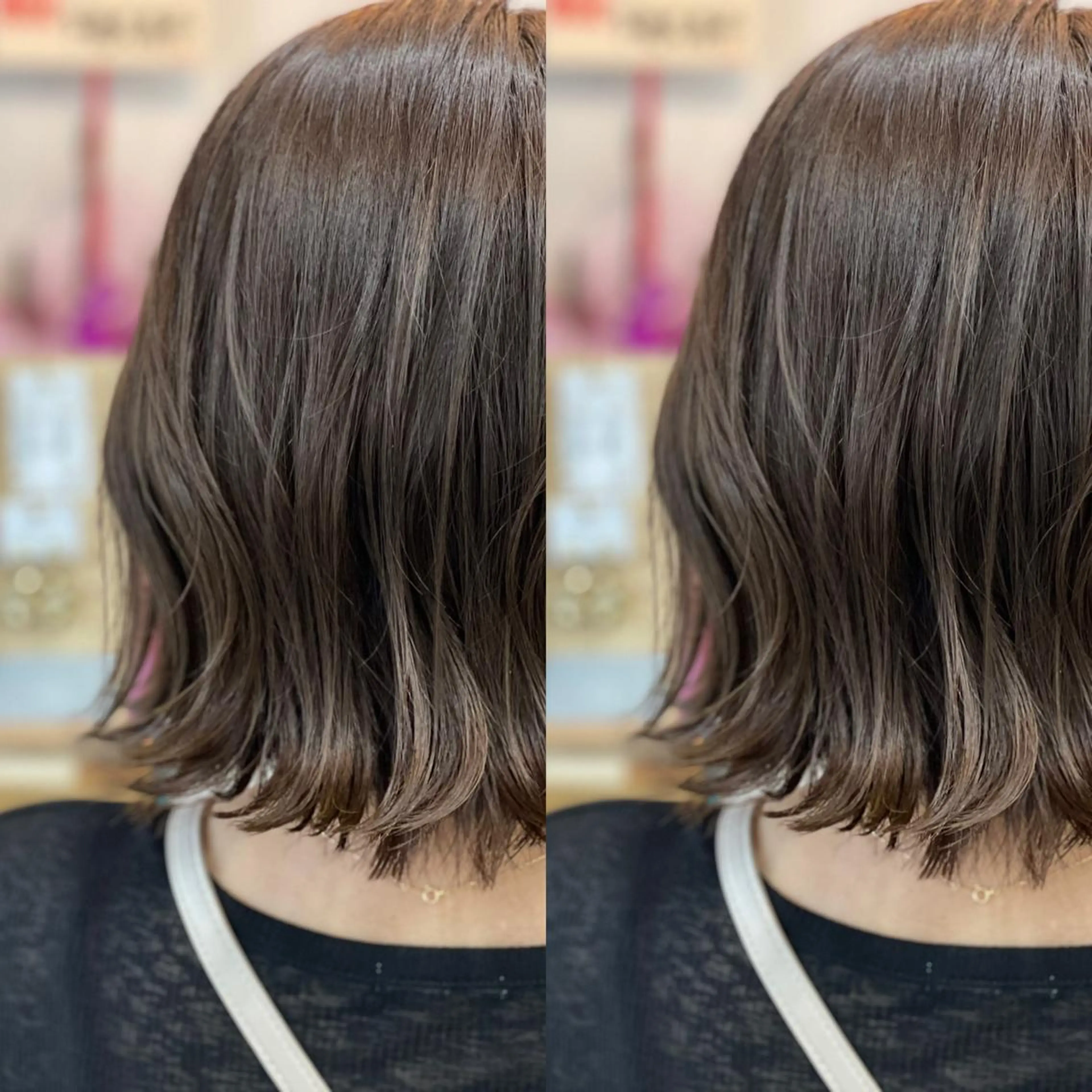 ミディアム カラー Snaly カラー特化ページのヘアスタイル