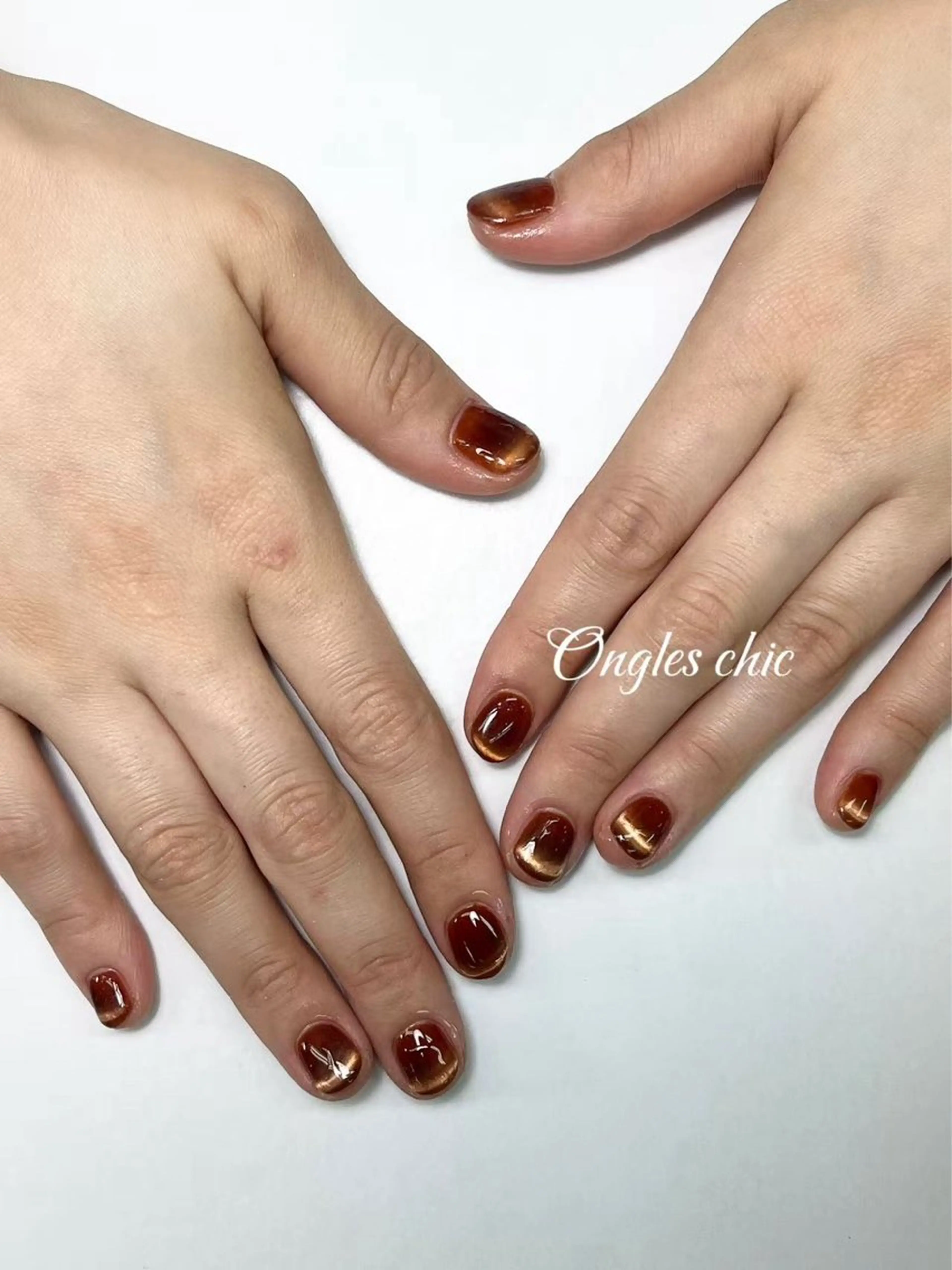 ネイル ハンドネイル ongles chicのネイルデザイン