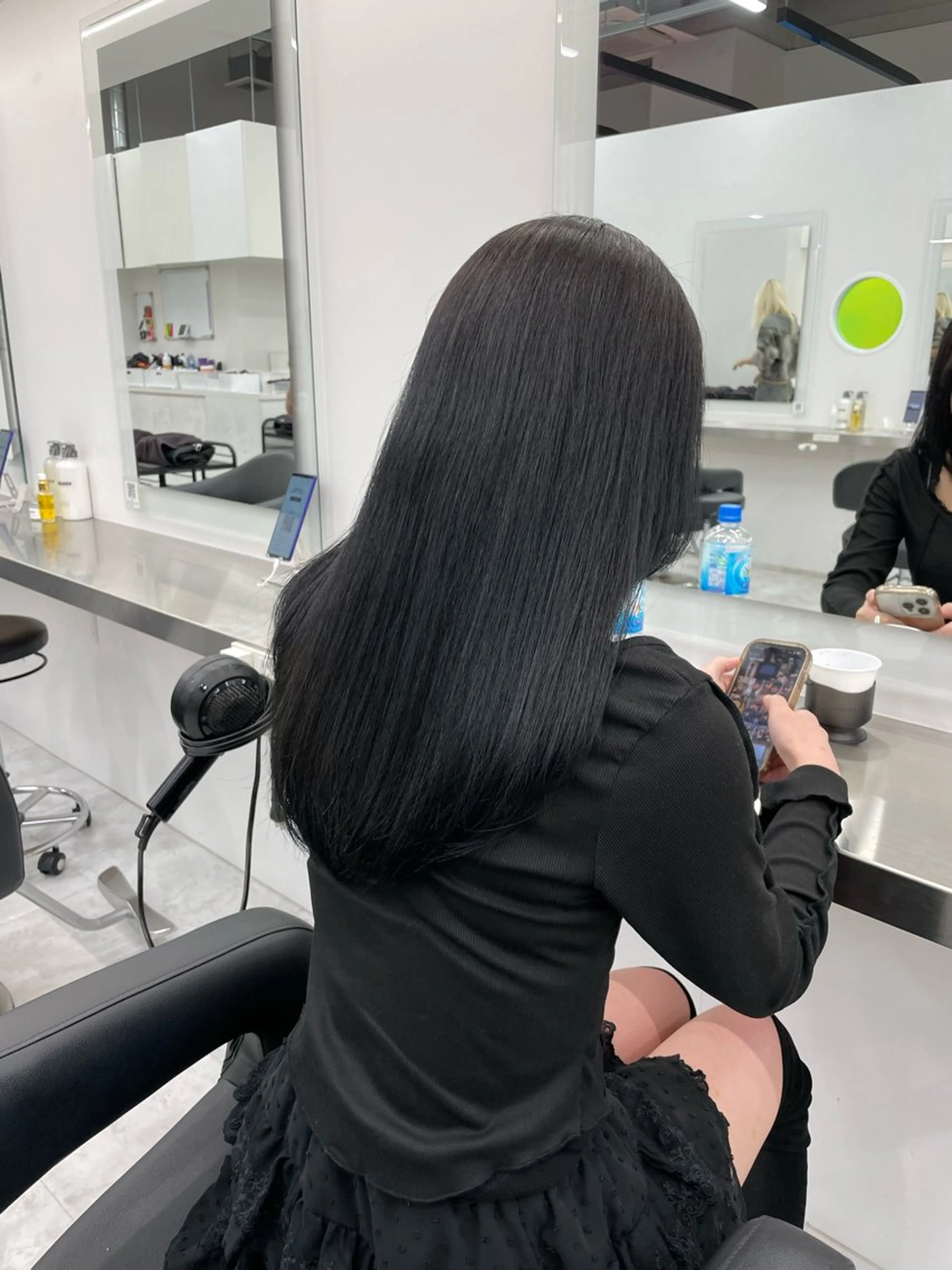 ロング カラー カット ヘアカラー トリートメント ヘアセット 中韓レイヤー/ ブラウン🤎はやとのヘアスタイル