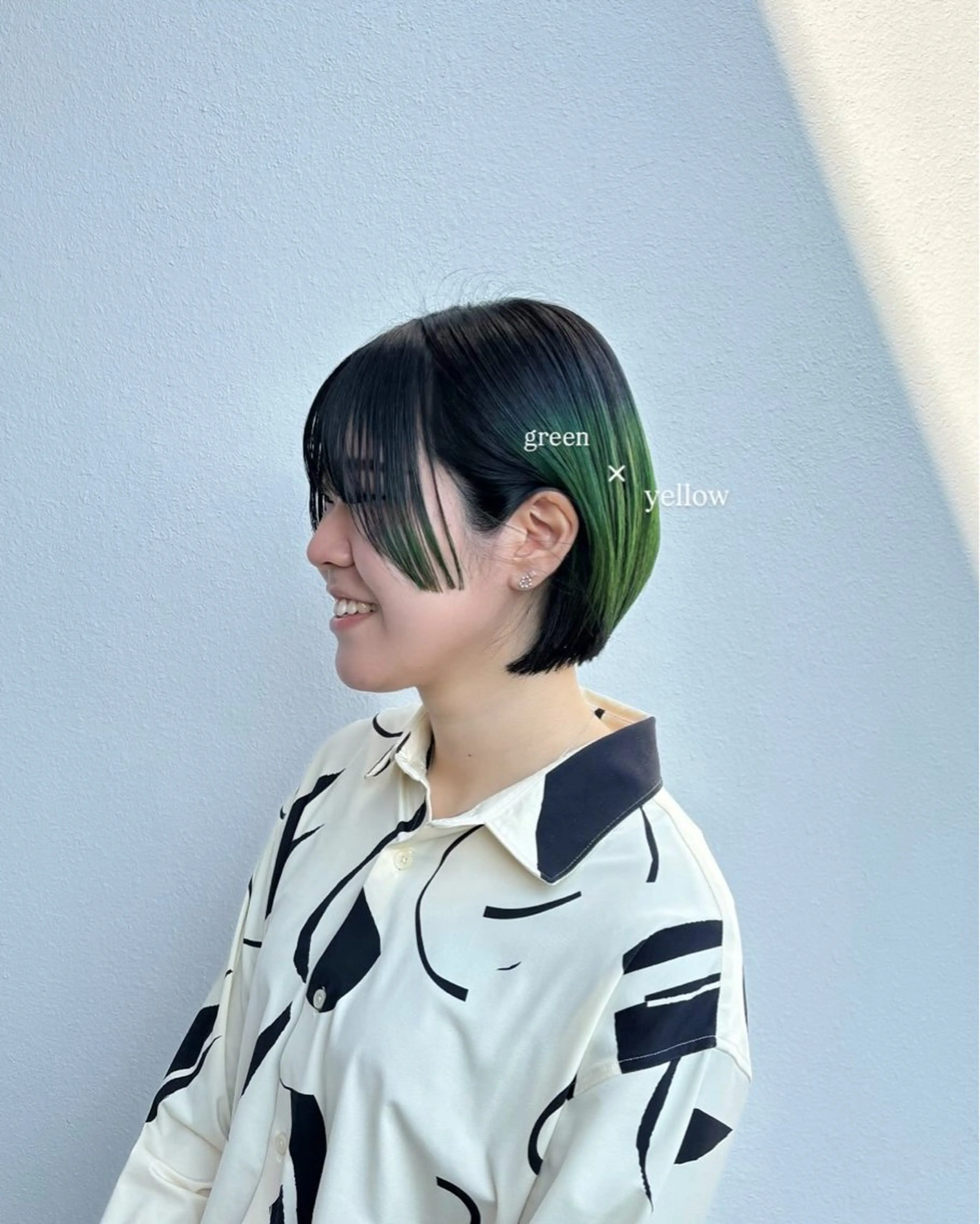 ショート ヘアカラー パライソ南公園店 神津 由依のヘアスタイル