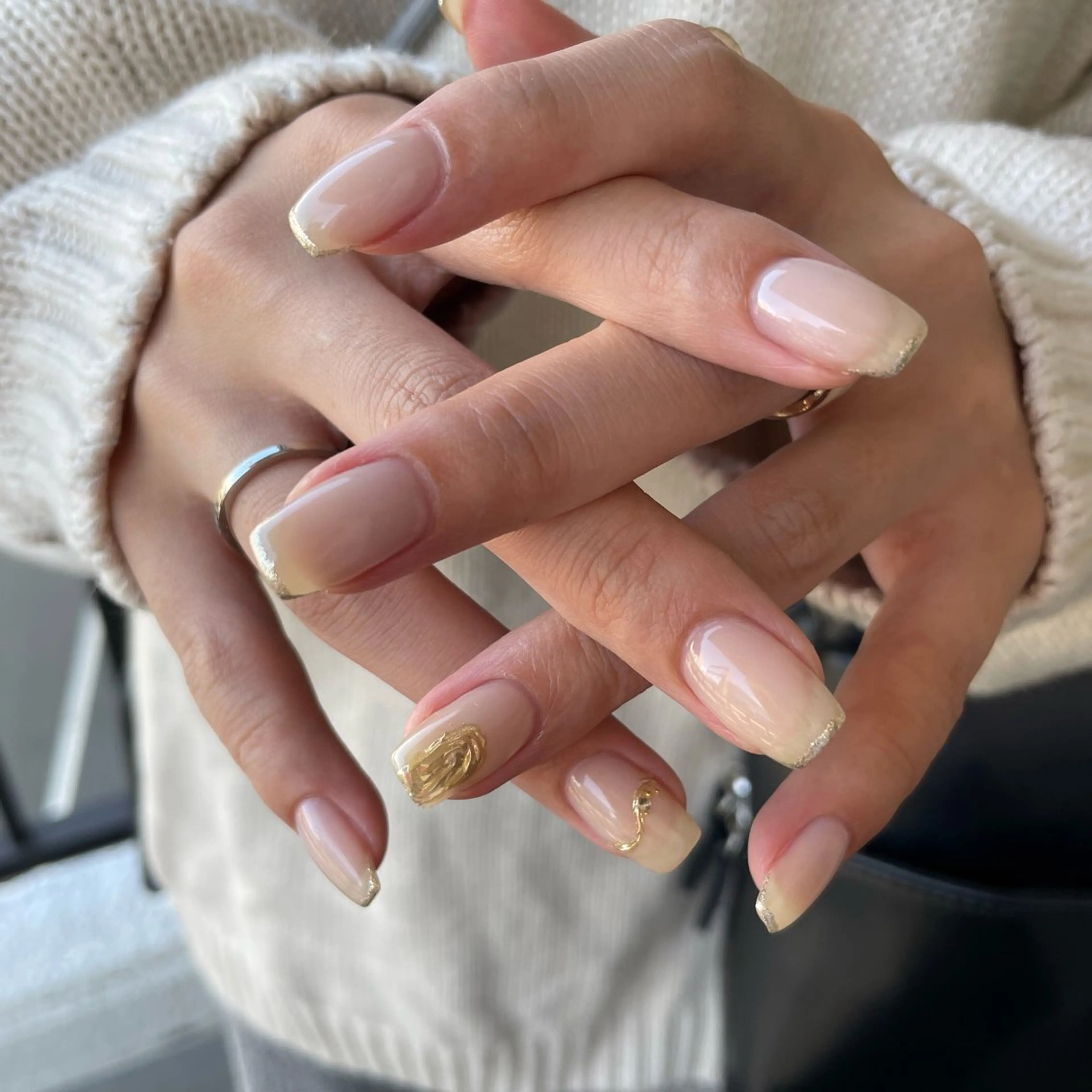 ネイル アートネイル ハンドネイル カメレオン京橋🌻 草葉由佳のネイルデザイン