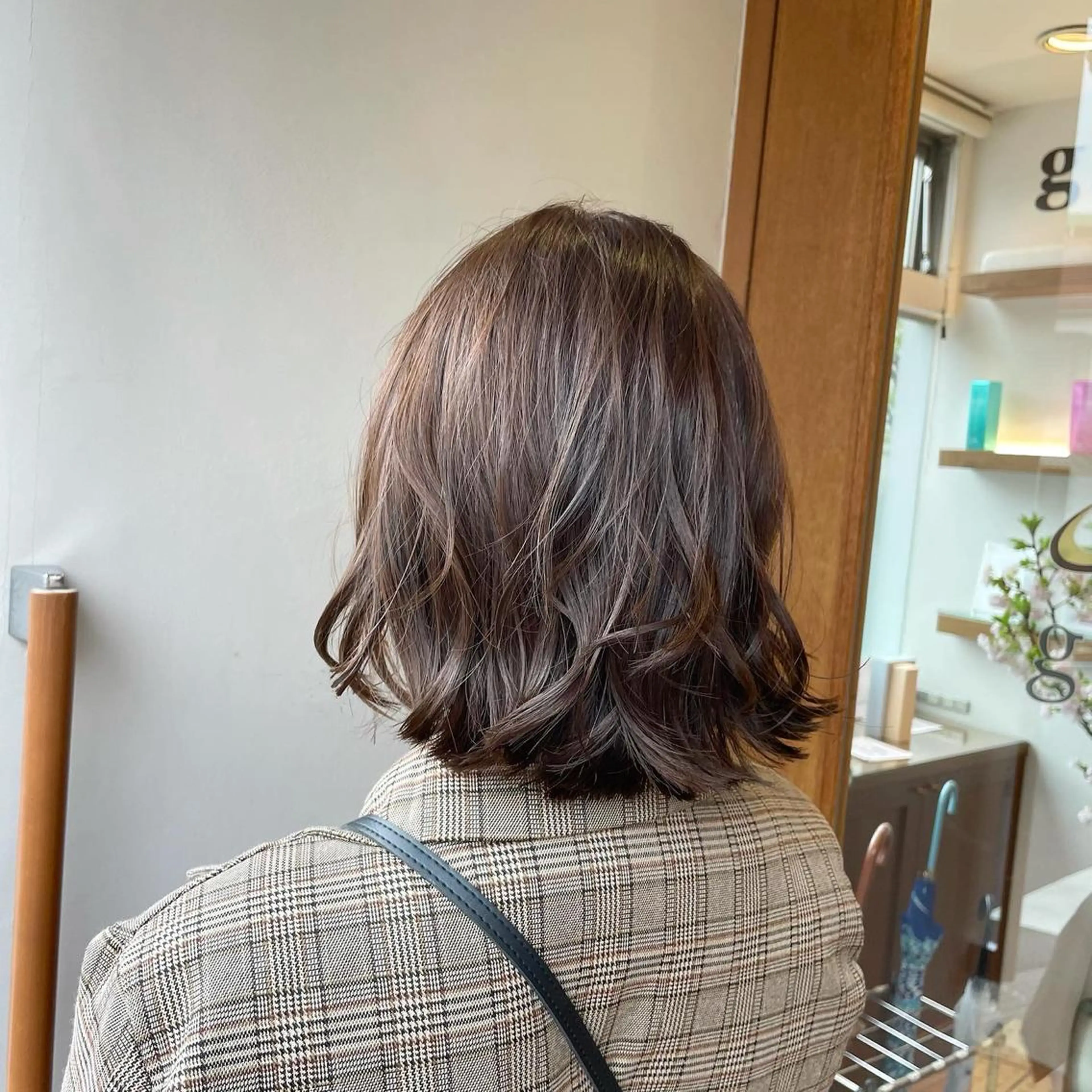 ミディアム カラー 外ハネヘア ♡透明感カラー/ 梅田美容室/RIKAのヘアスタイル