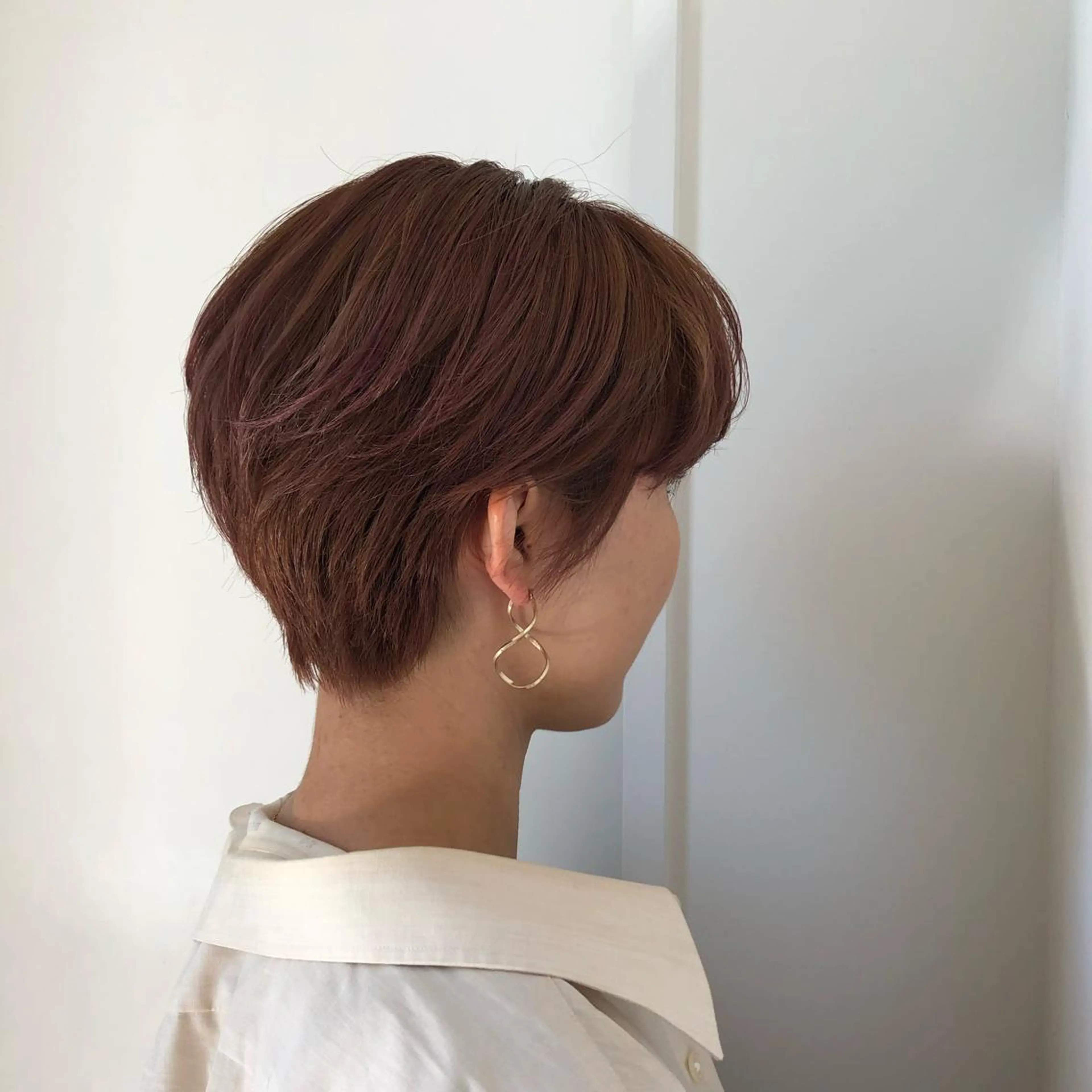 ショート カラー カット ヘアカラー トリートメント a rikaのヘアスタイル