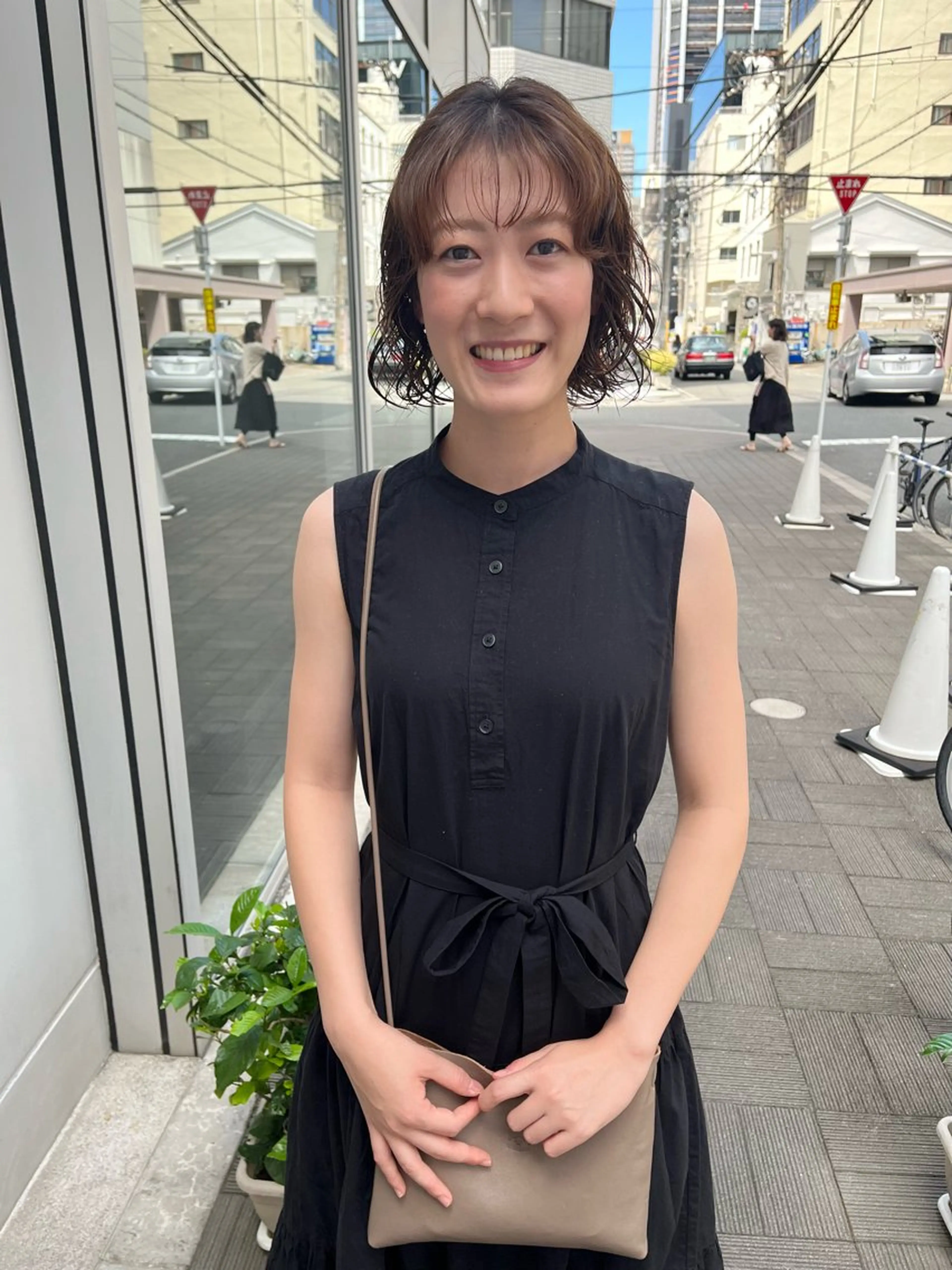 ショート パーマ ボブ ニュアンスパーマ カット パーマ ショート/パーマ/ カラー/FUKOのヘアスタイル