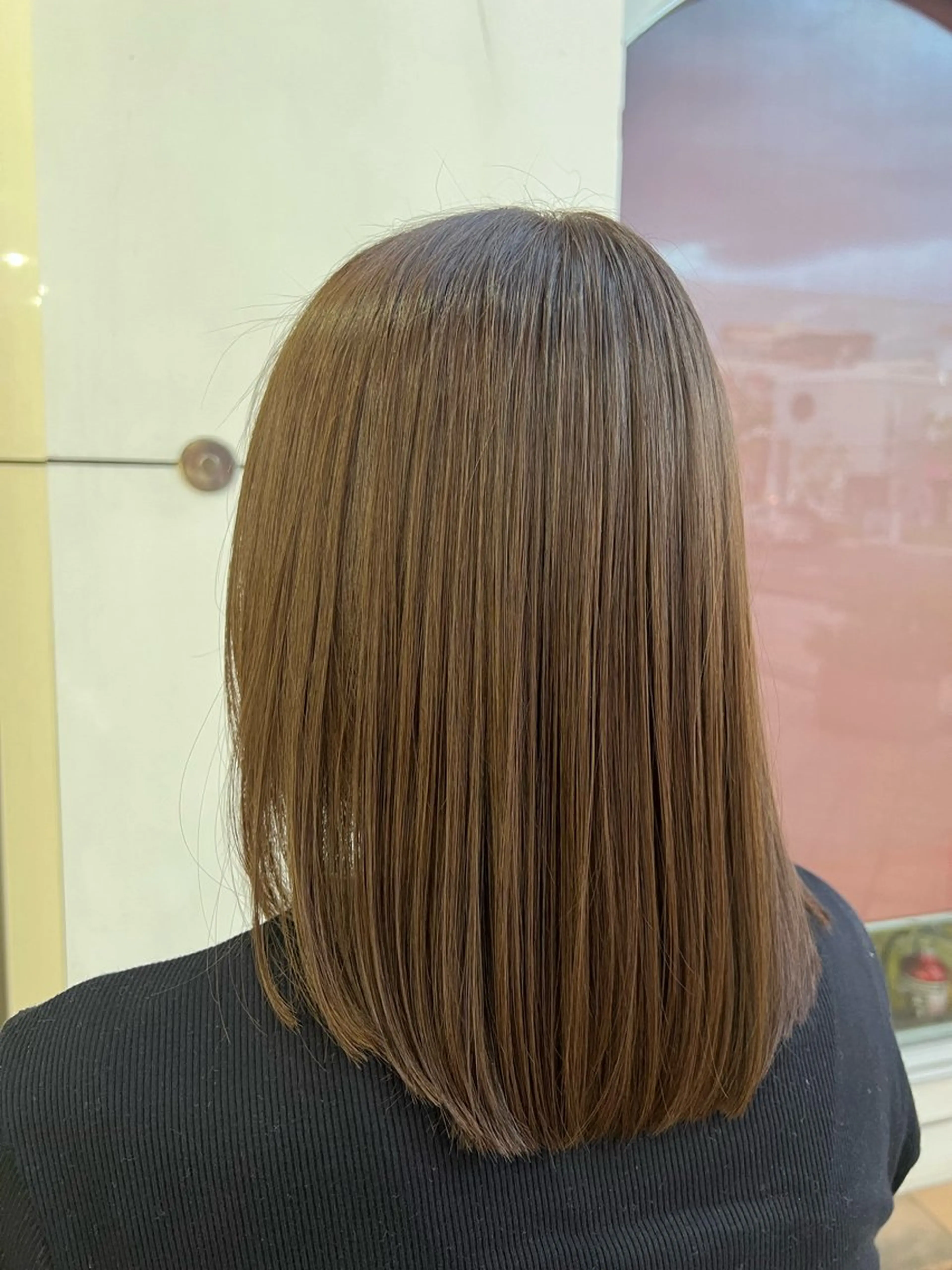 ミディアム カラー ベージュカラー オリーブベージュ 藤川 瑛梨奈のマツエク・マツパデザイン
