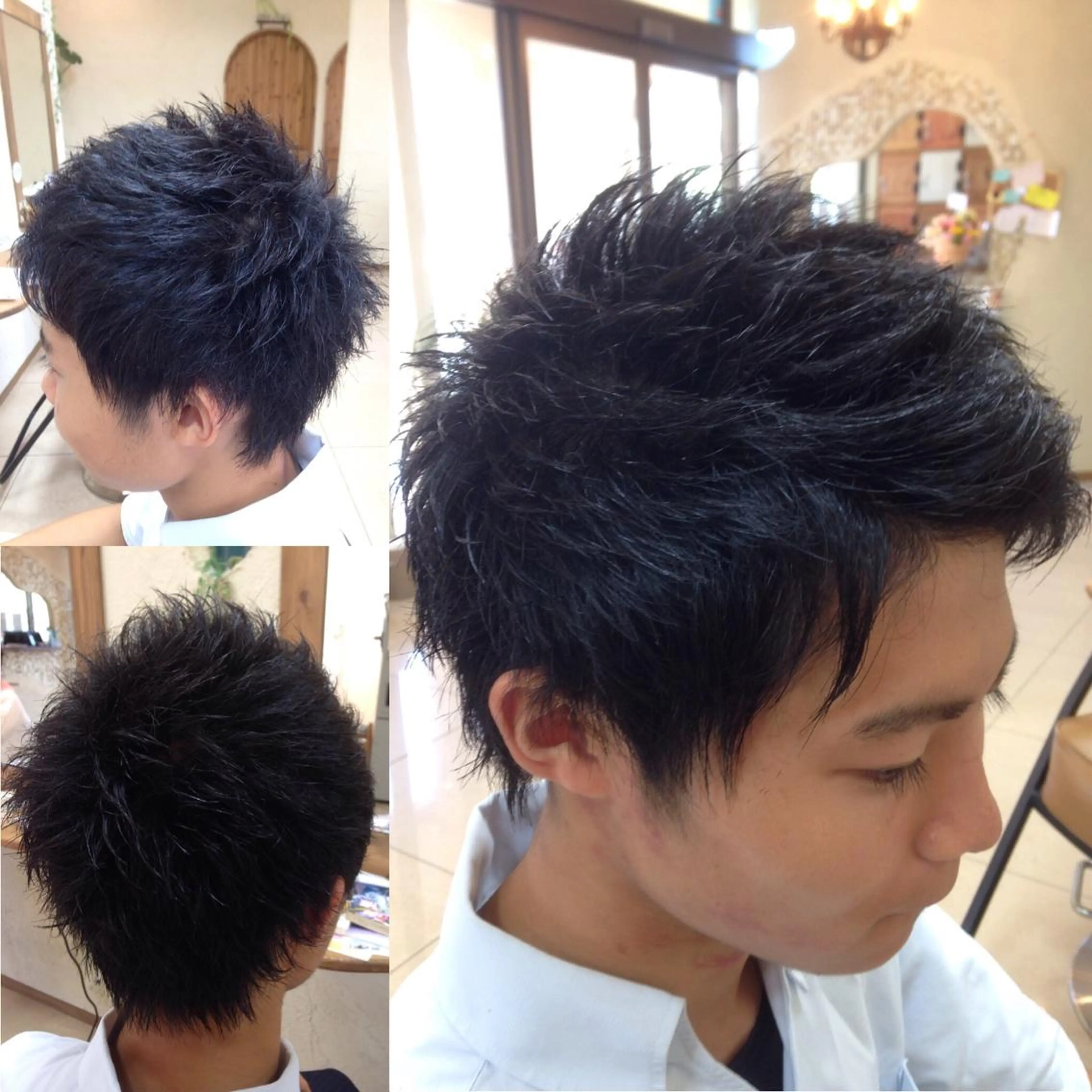 メンズ 飯盛 和樹のヘアスタイル