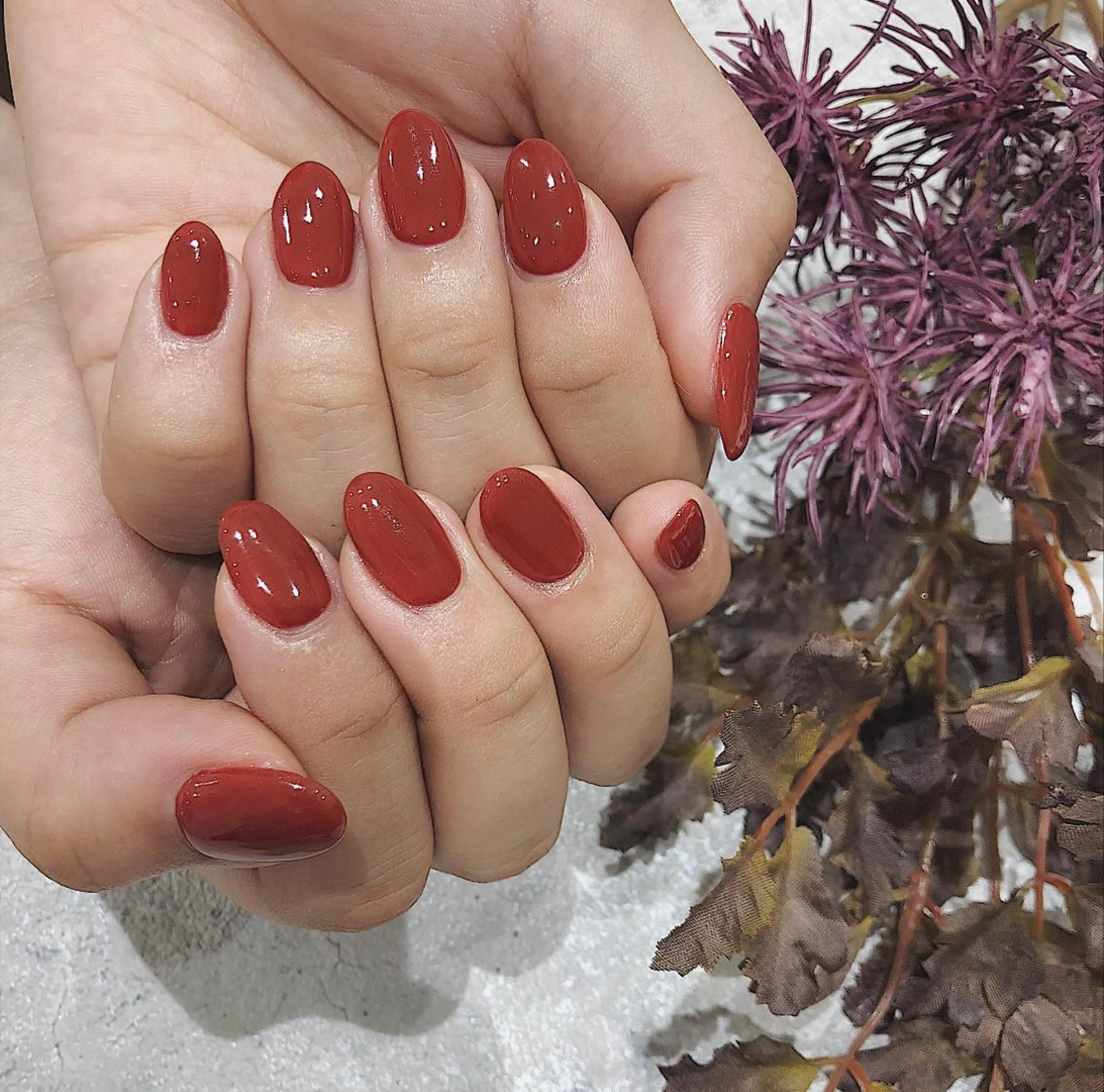 Hand Nail  ワンカラーorグラデーション⭐️の写真