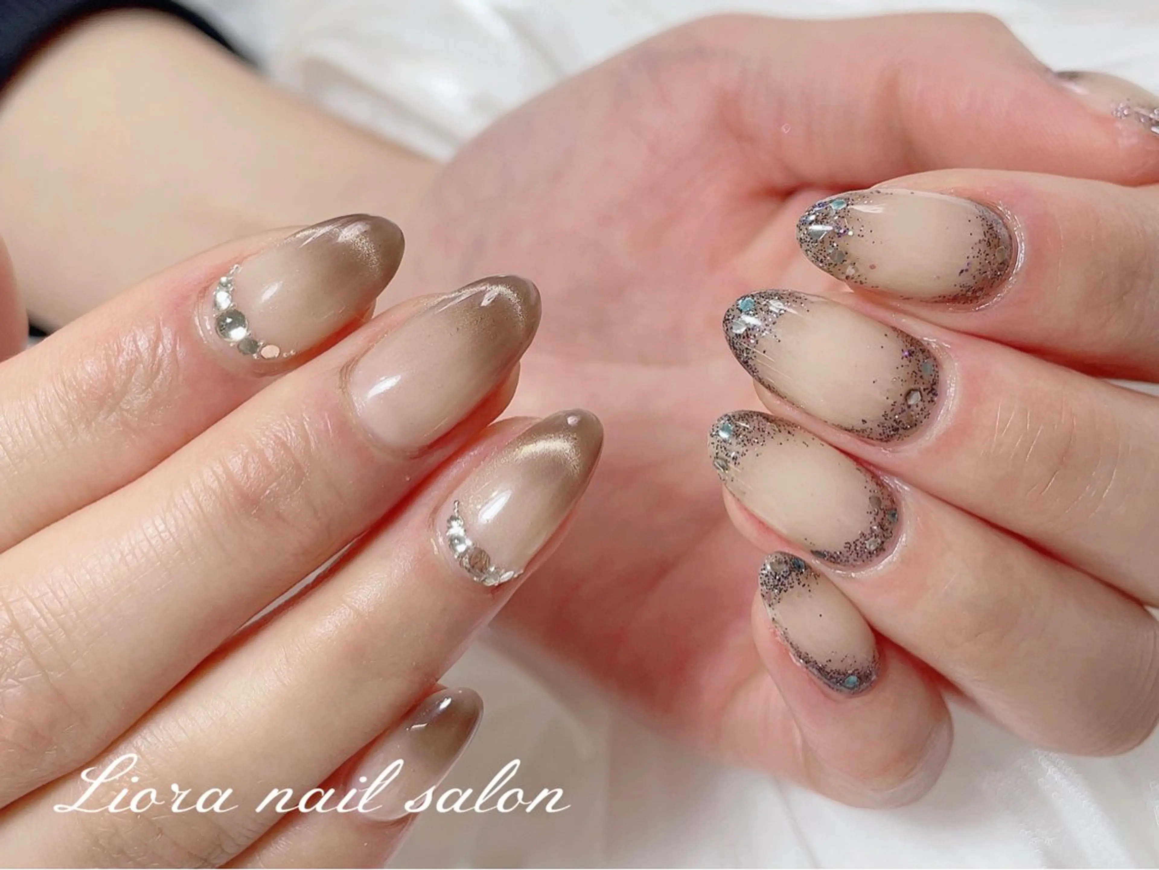 ネイル チークネイル フットネイル フレンチネイル ジェルネイル ガーリー ハンドネイル Liora nail スカルプ専門店のネイルデザイン