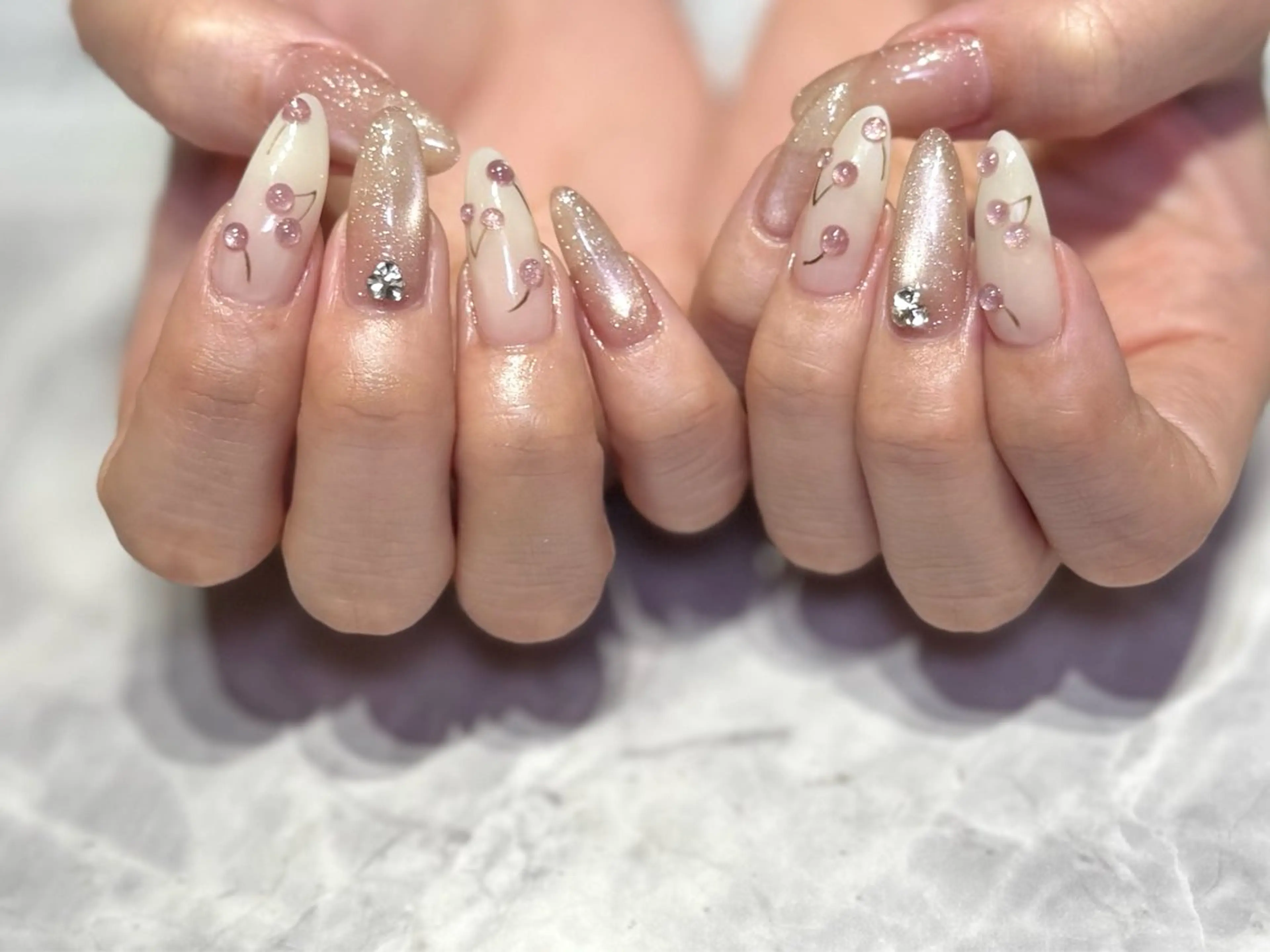 ネイル ハンドネイル Mnailsalon フィルイン対応サロンのネイルデザイン