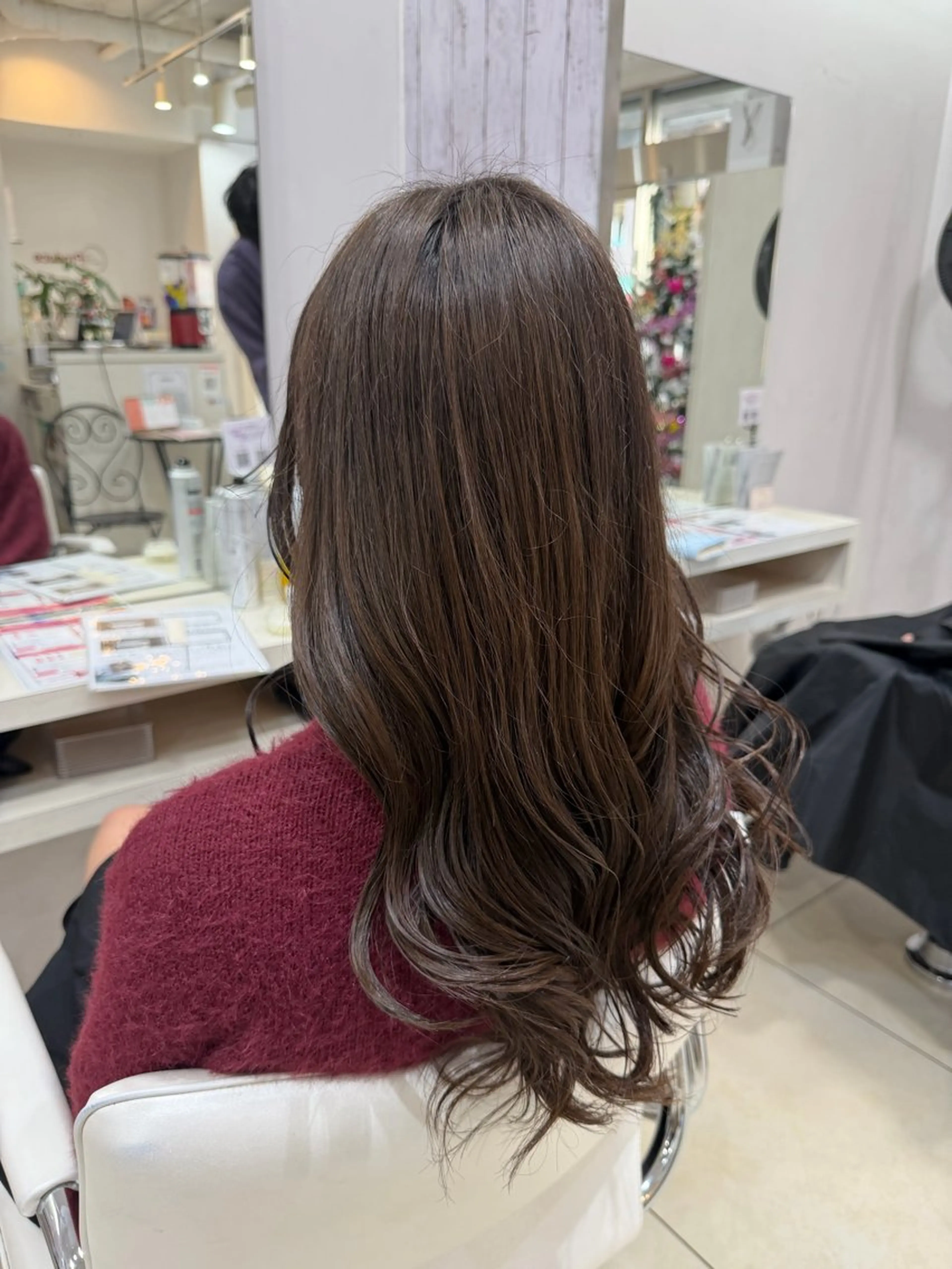 ロング カラー ベージュカラー カット ヘアカラー 🤎ベージュカラー/ 髪質改善/山岸🤎のヘアスタイル