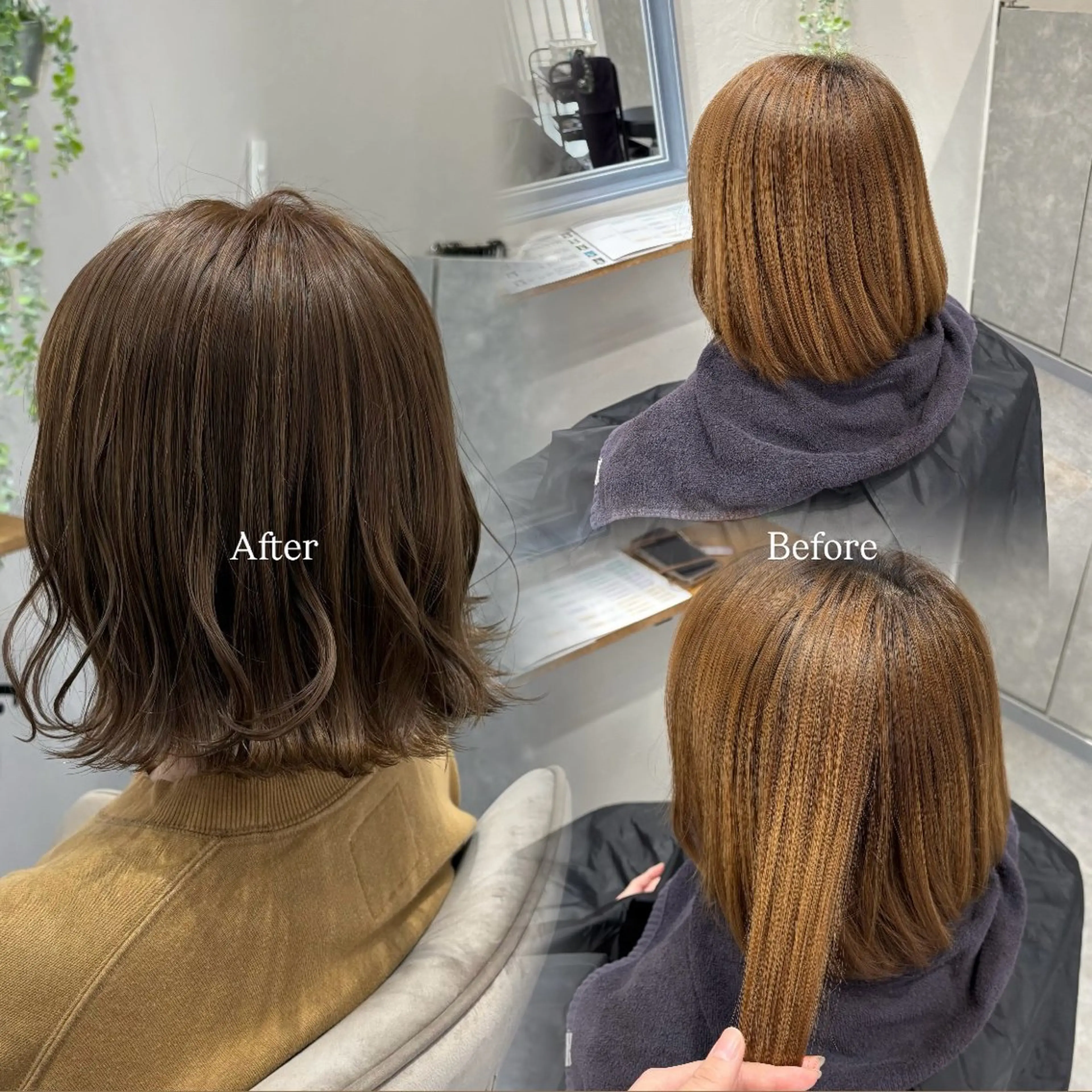 ショート ヘアカラー 谷口 綾架のヘアスタイル