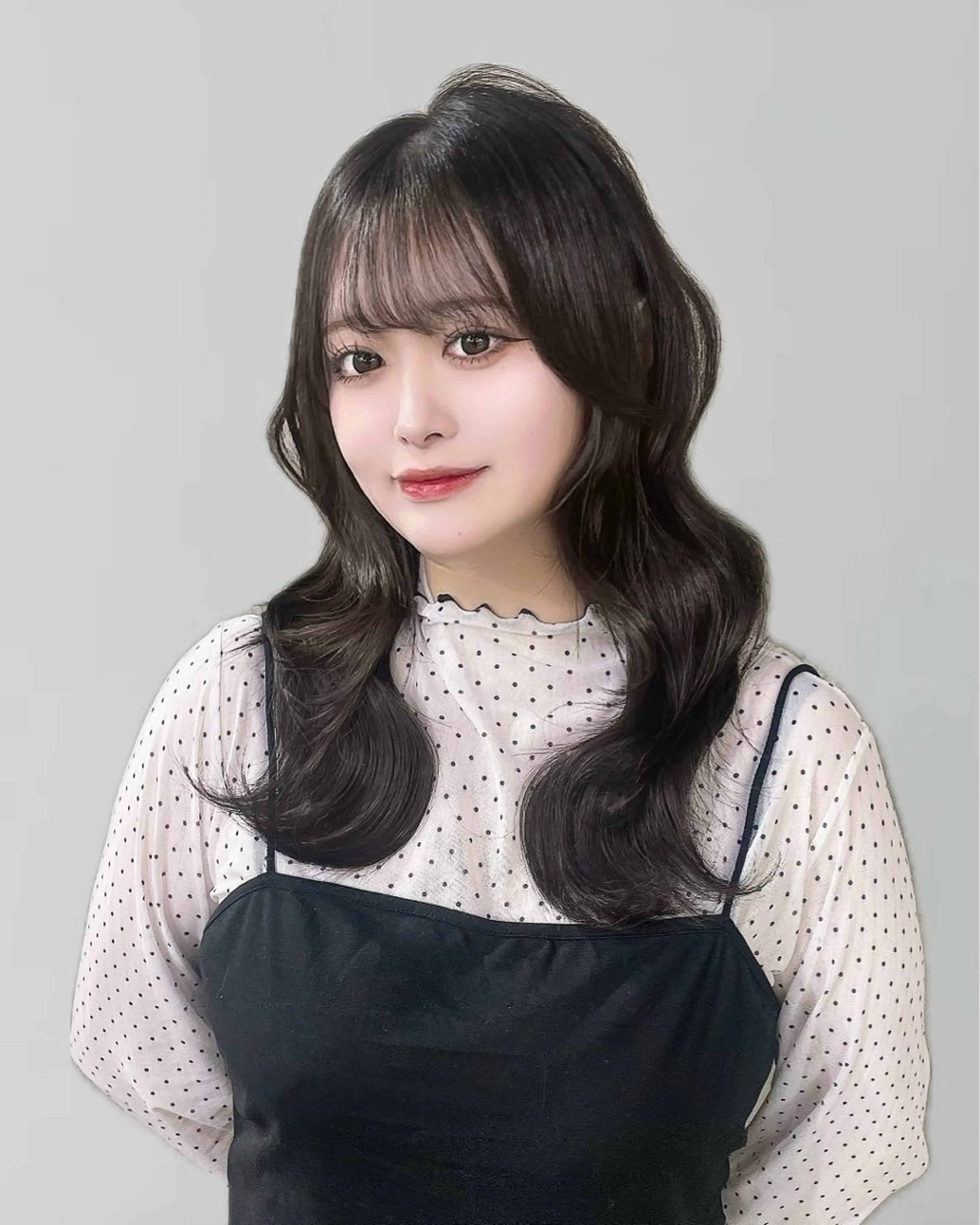 ロング カラー カット ヘアカラー トリートメント MIRAC所属・Ryoichi⛓️ 韓国ヘア/ハイトーンのヘアスタイル