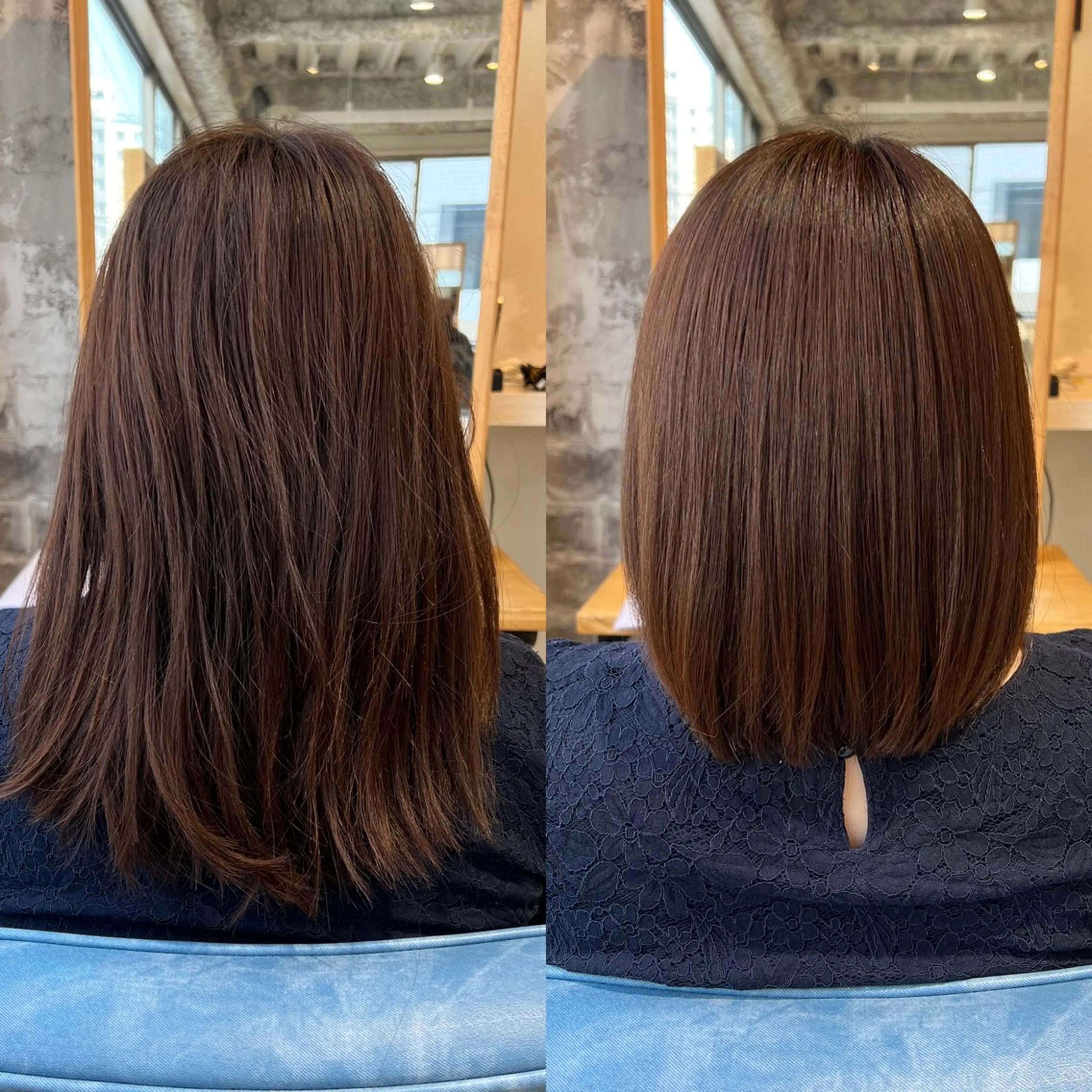 【レディース限定】🪞カット+縮毛矯正🪞の写真