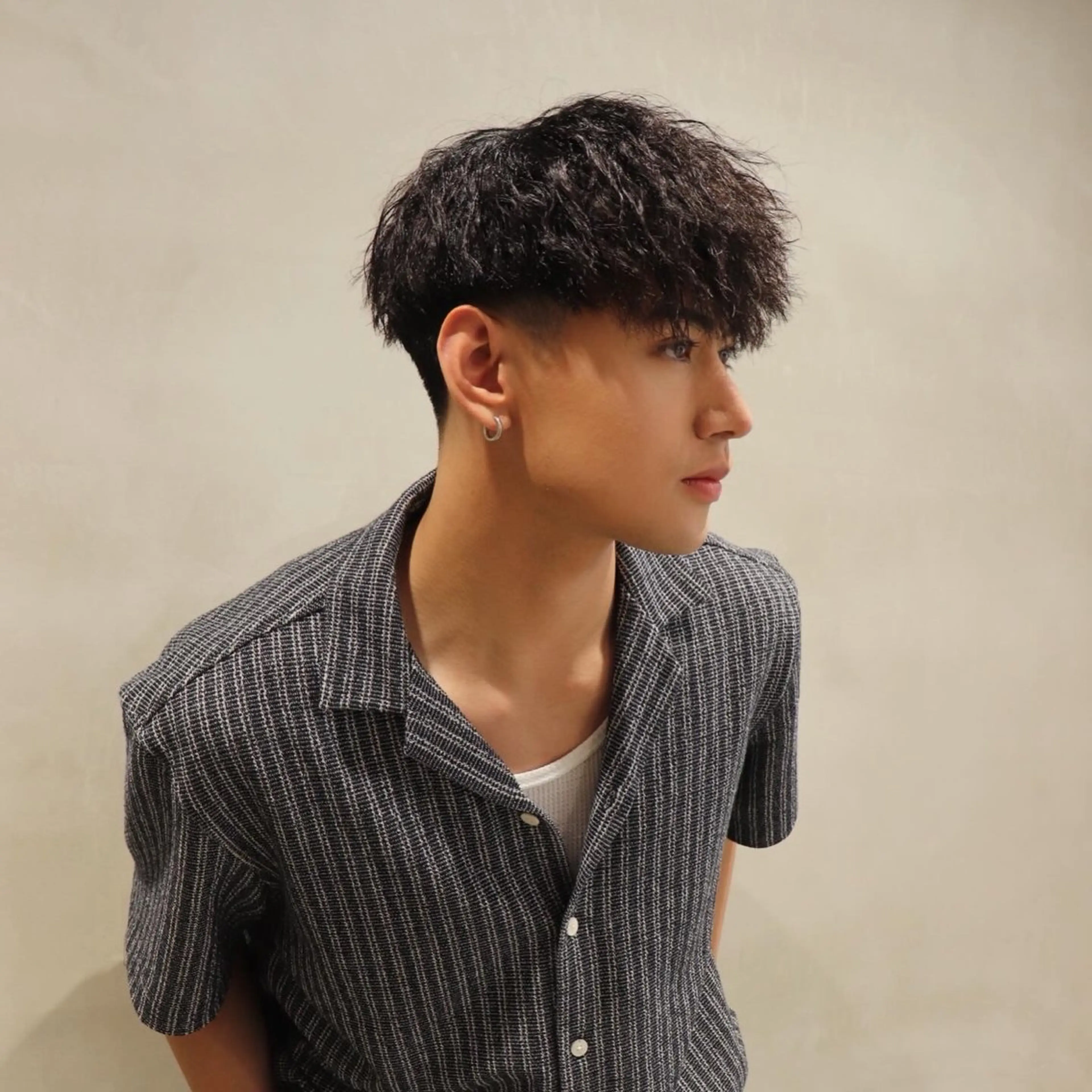 ショート メンズ メンズパーマ RINA fifthtokyoのヘアスタイル