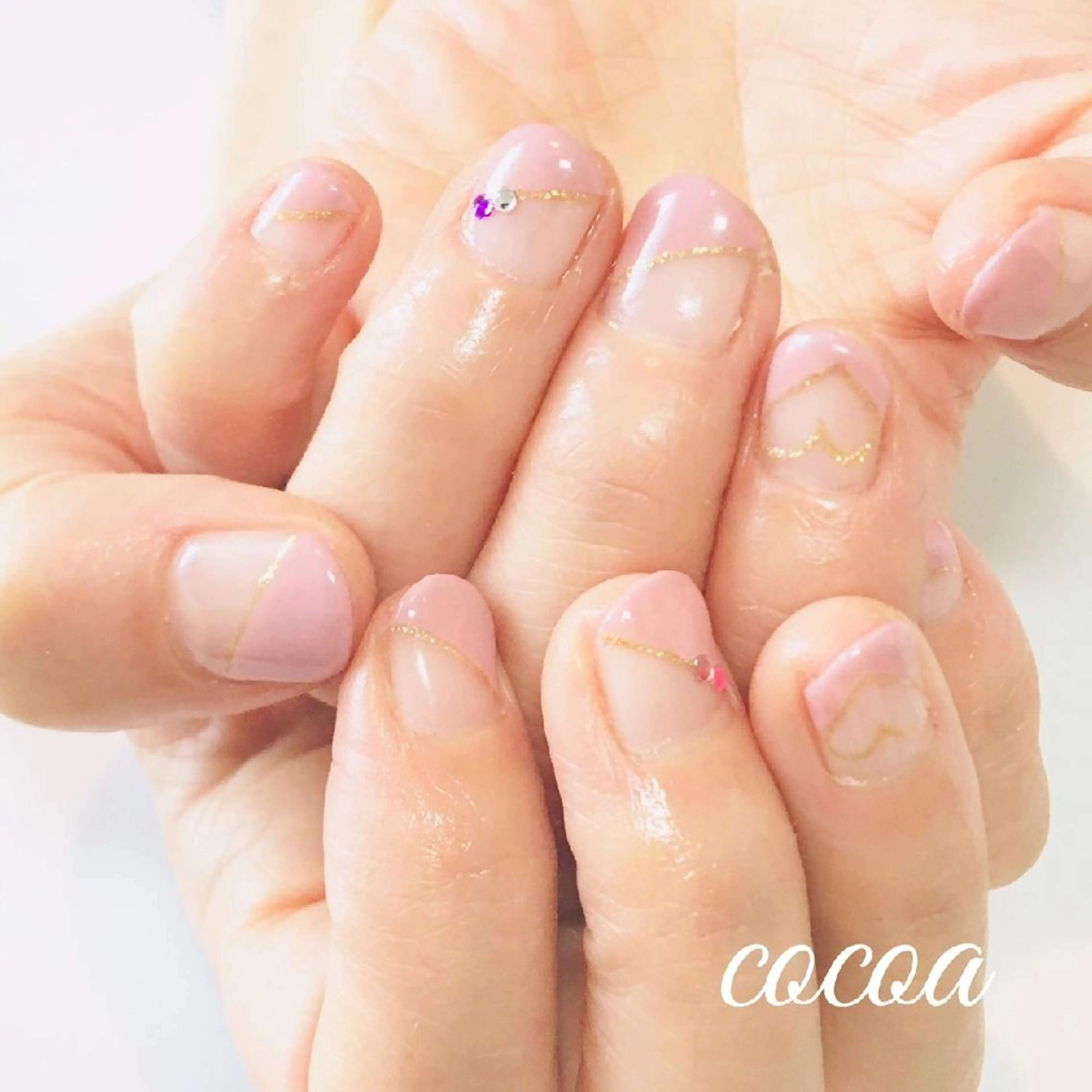 ネイル ハート 近藤 美春のネイルデザイン