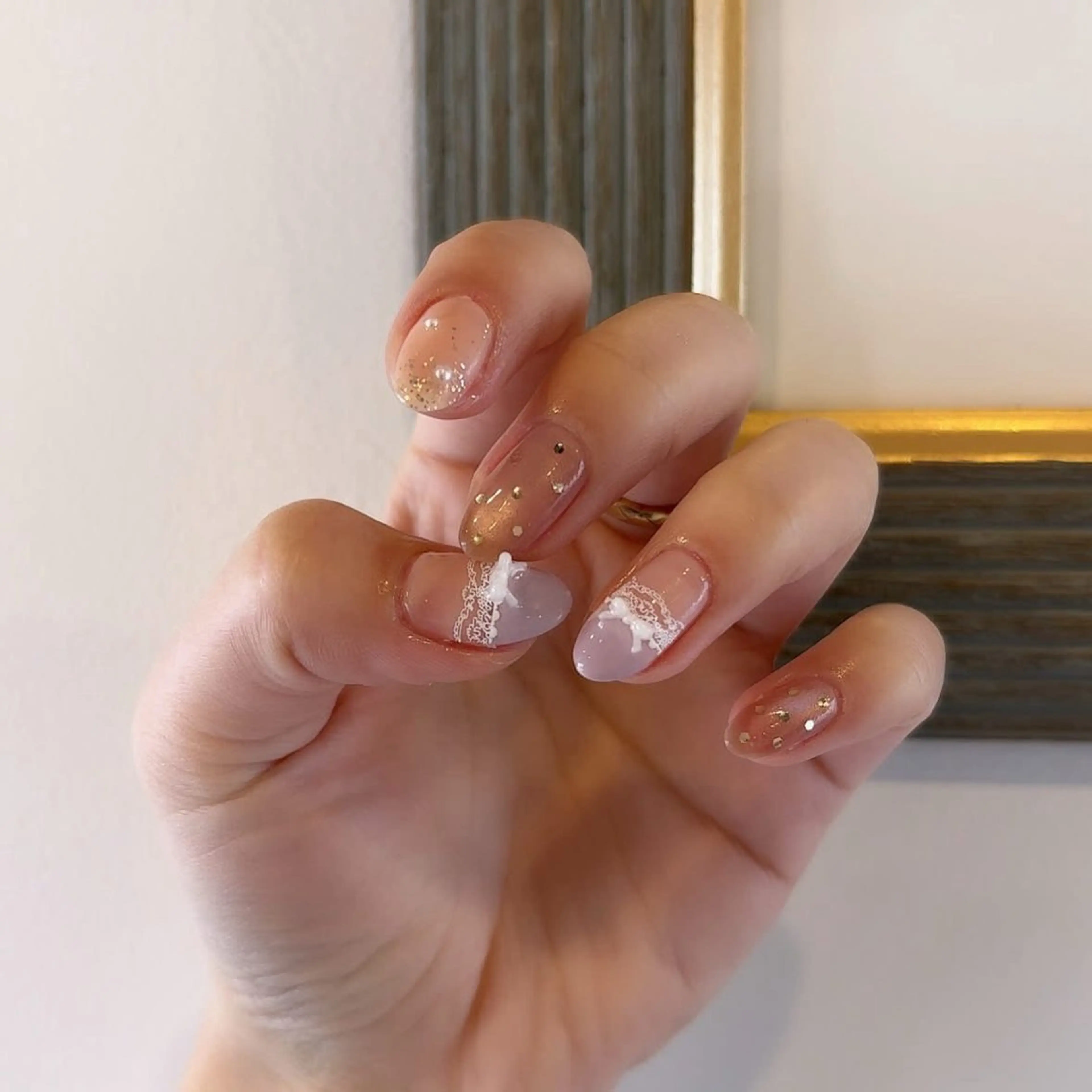 ネイル 西大分S.Nail 𓏲⋆🪸.⋆⸜🫧のネイルデザイン