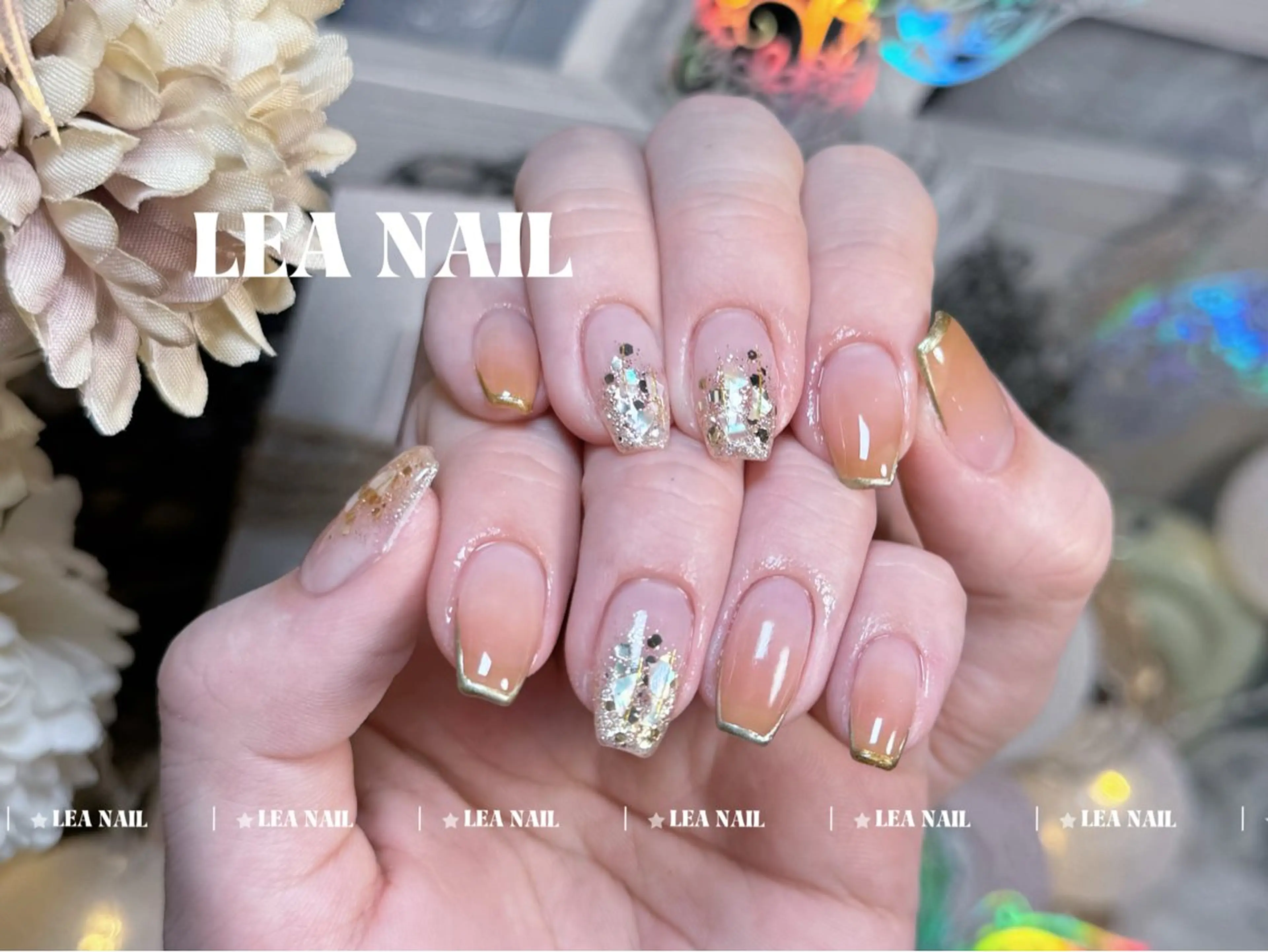 ネイル シンプルネイル ハンドネイル Luxe Nail Salonのネイルデザイン