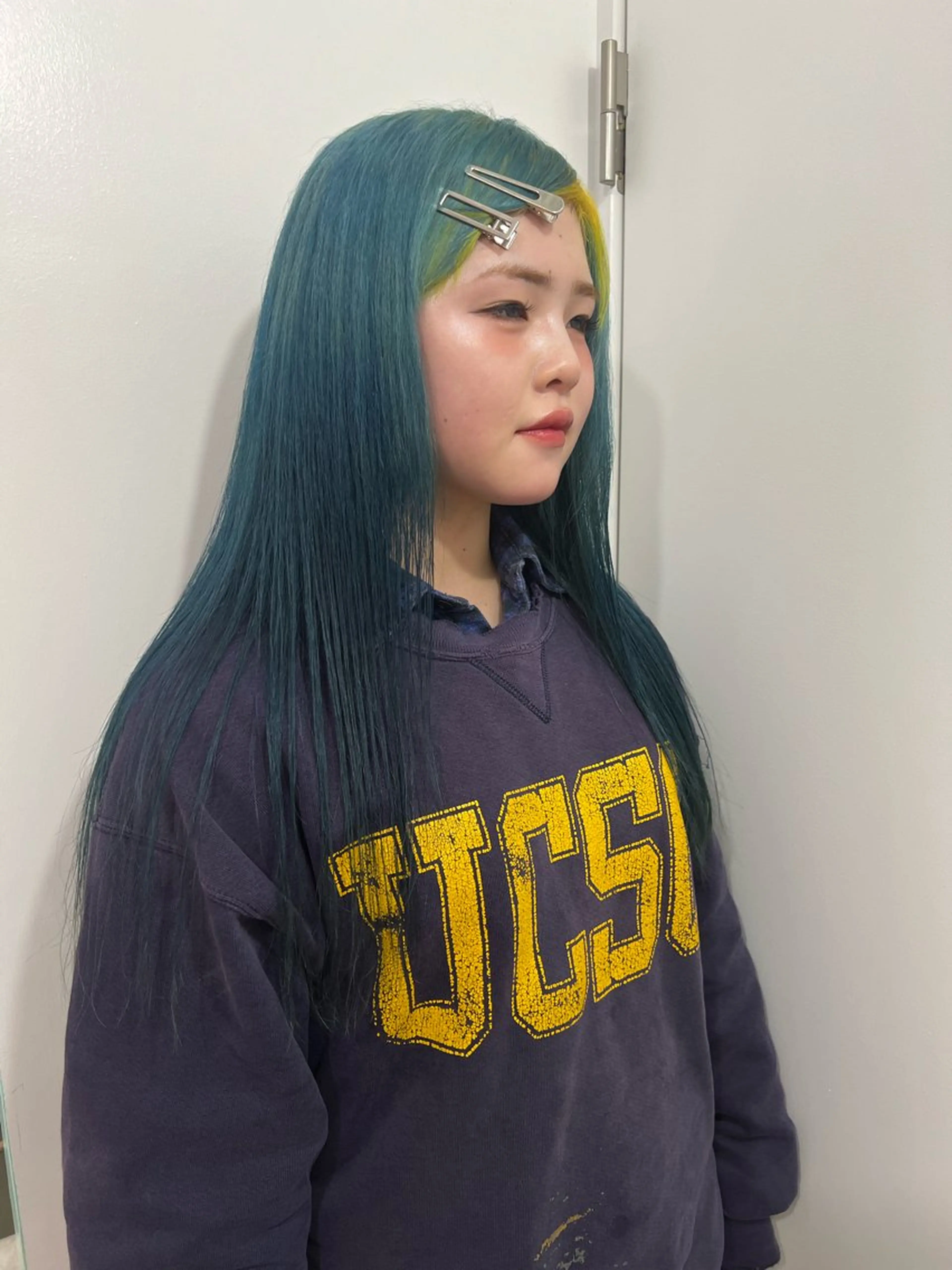 ロング ヘアカラー トリートメント 💥ウルフカット デザインあんな💥のヘアスタイル