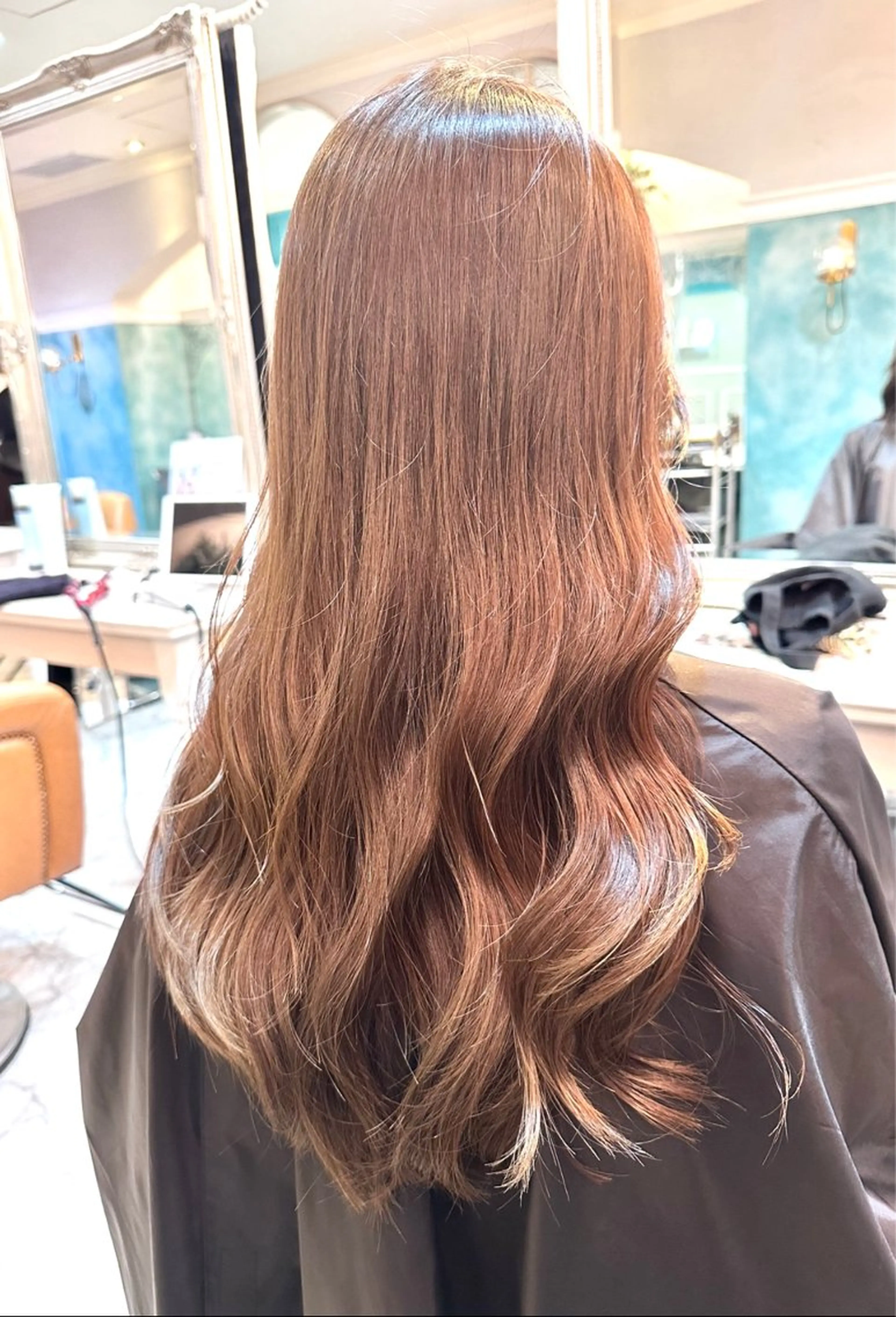 ロング 縮毛矯正/髪質改善/ 🔥/銀座/はやとのヘアスタイル