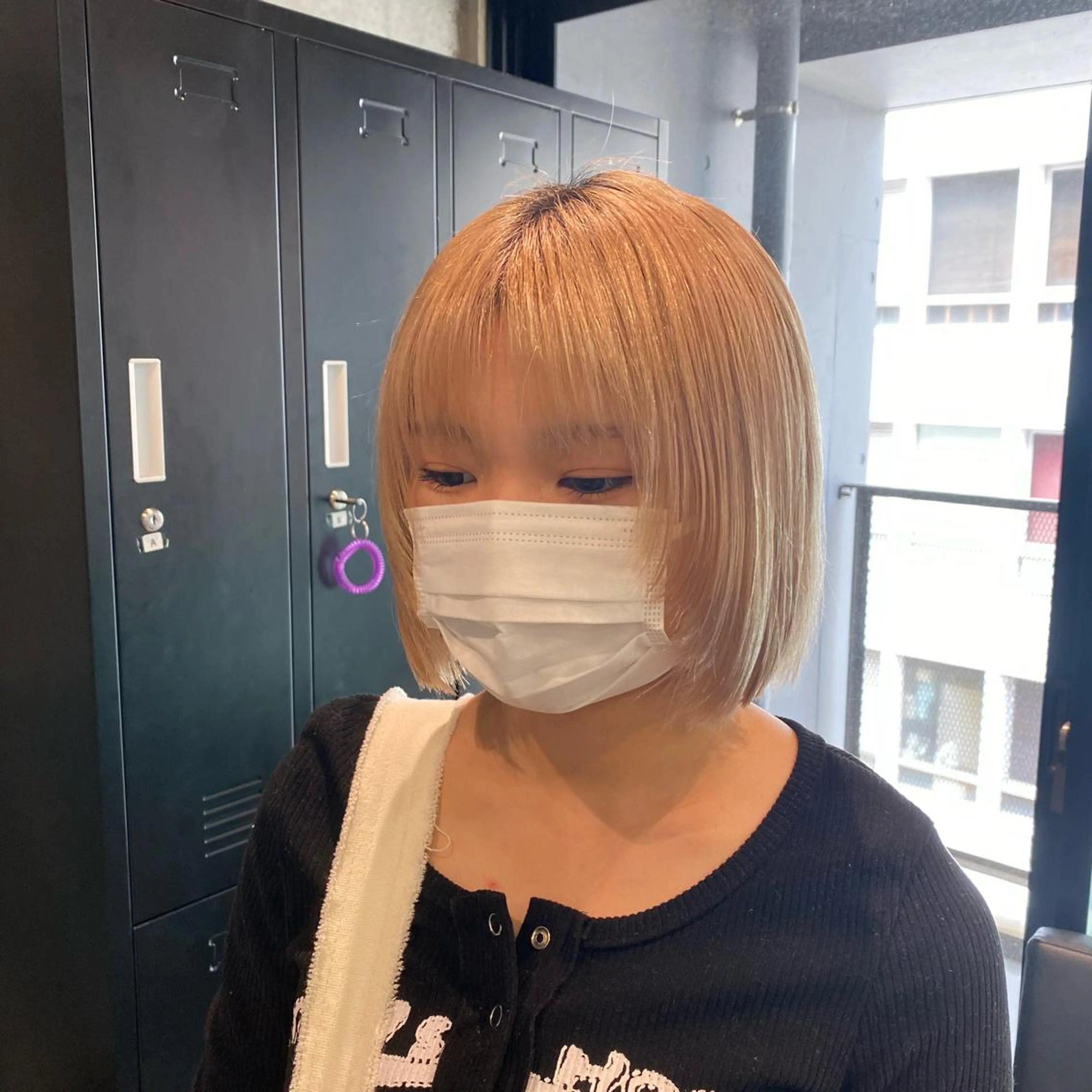 ショート カラー カット トリートメント 🩶レイヤーカット 🩶柔らかカラー結愛のヘアスタイル