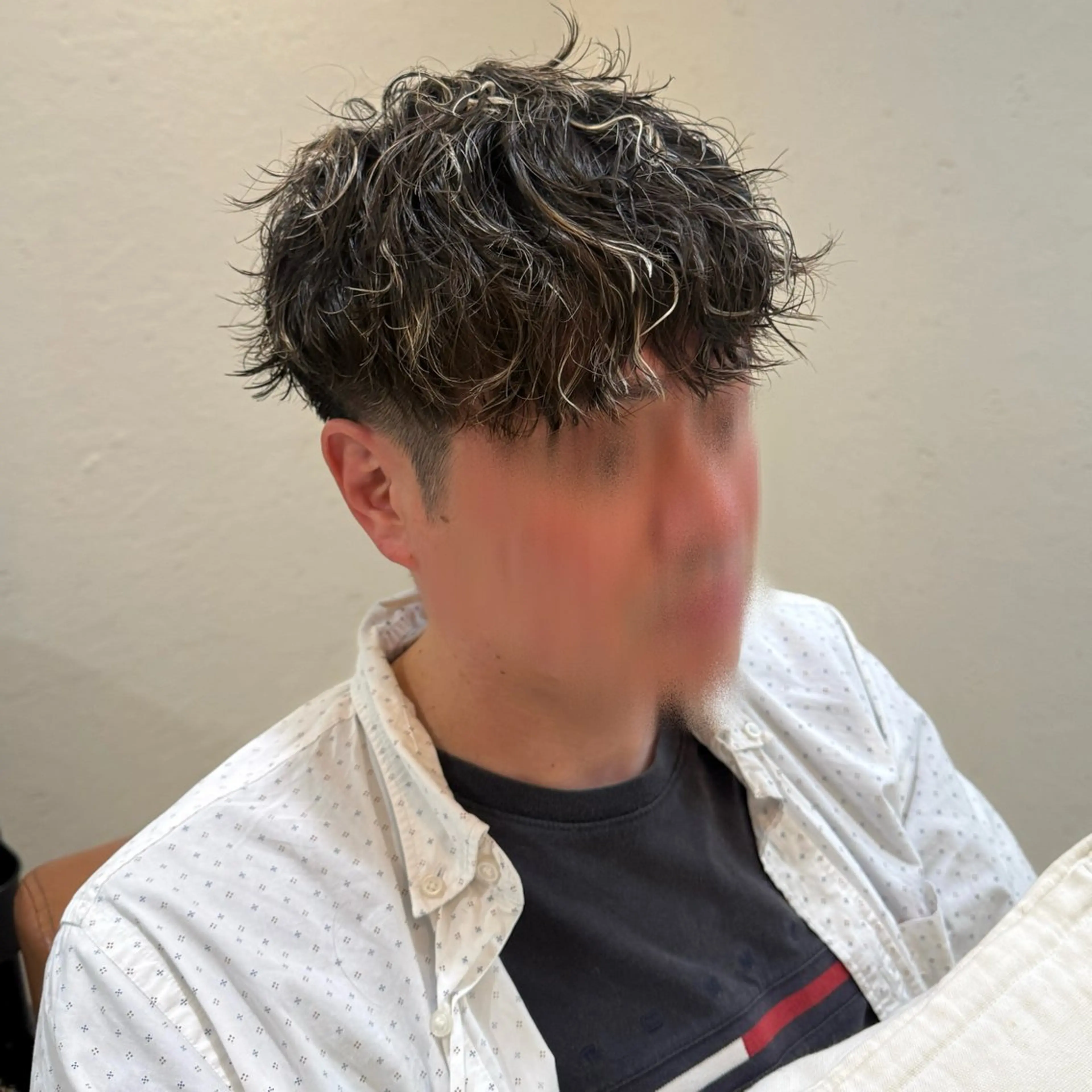 ショート カット パーマ ココナ🖤/メンズ /パーマ/nicoのヘアスタイル