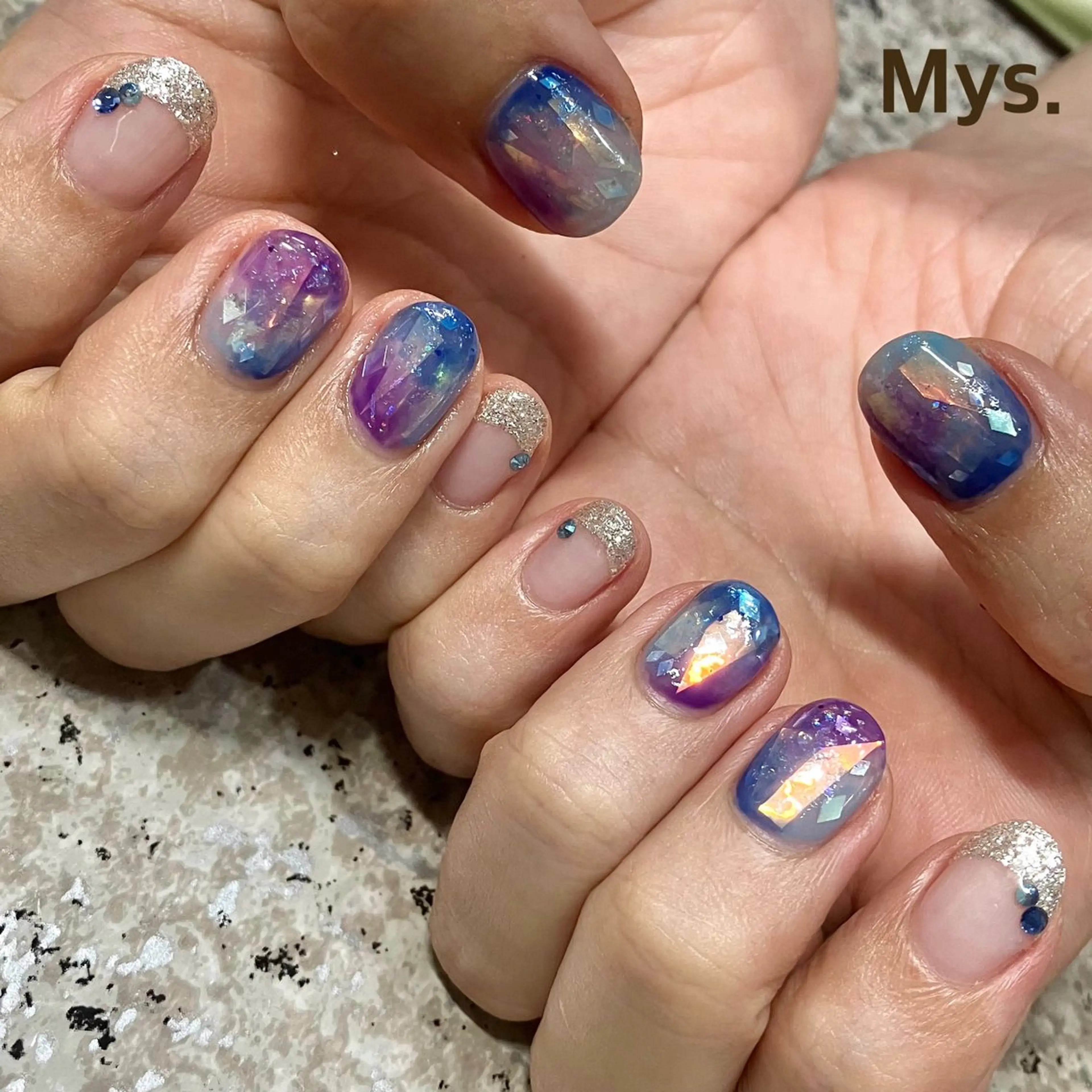 ネイル ハンドネイル Mys. 三上紗紀のネイルデザイン