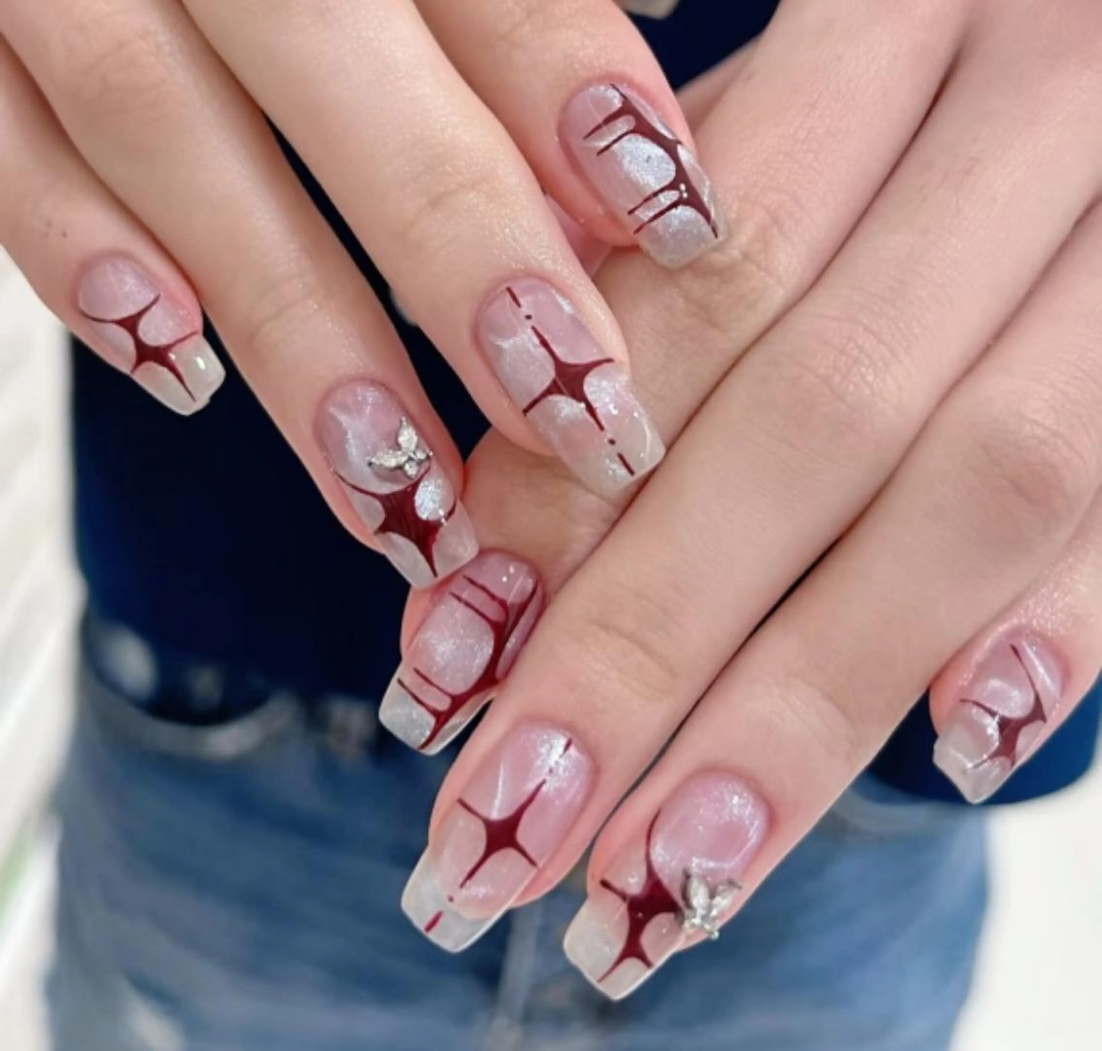 ネイル ハンドネイル ハンドケア 🍑 momo_nailのネイルデザイン