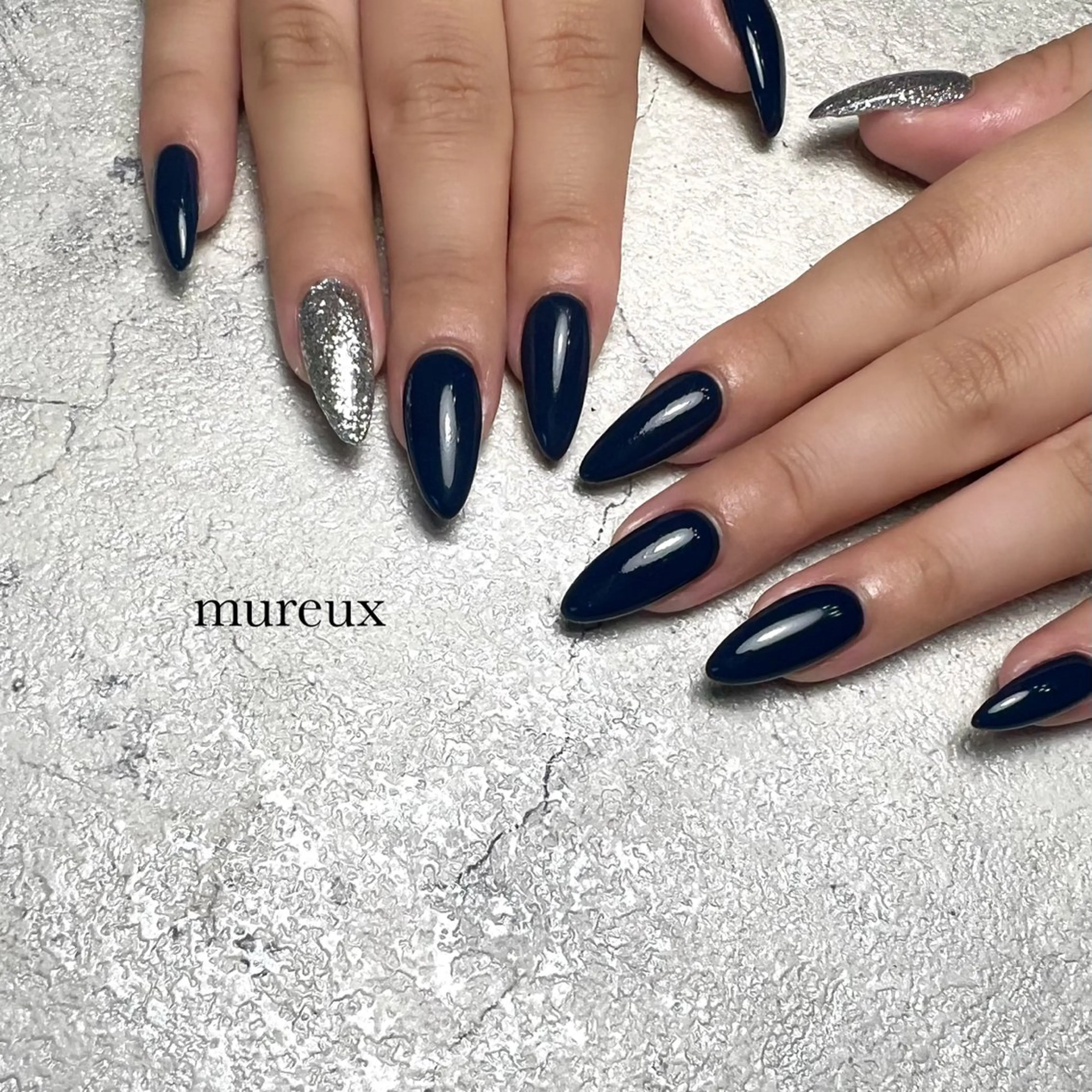 ワンカラー／ラメグラ(オフ有)の写真