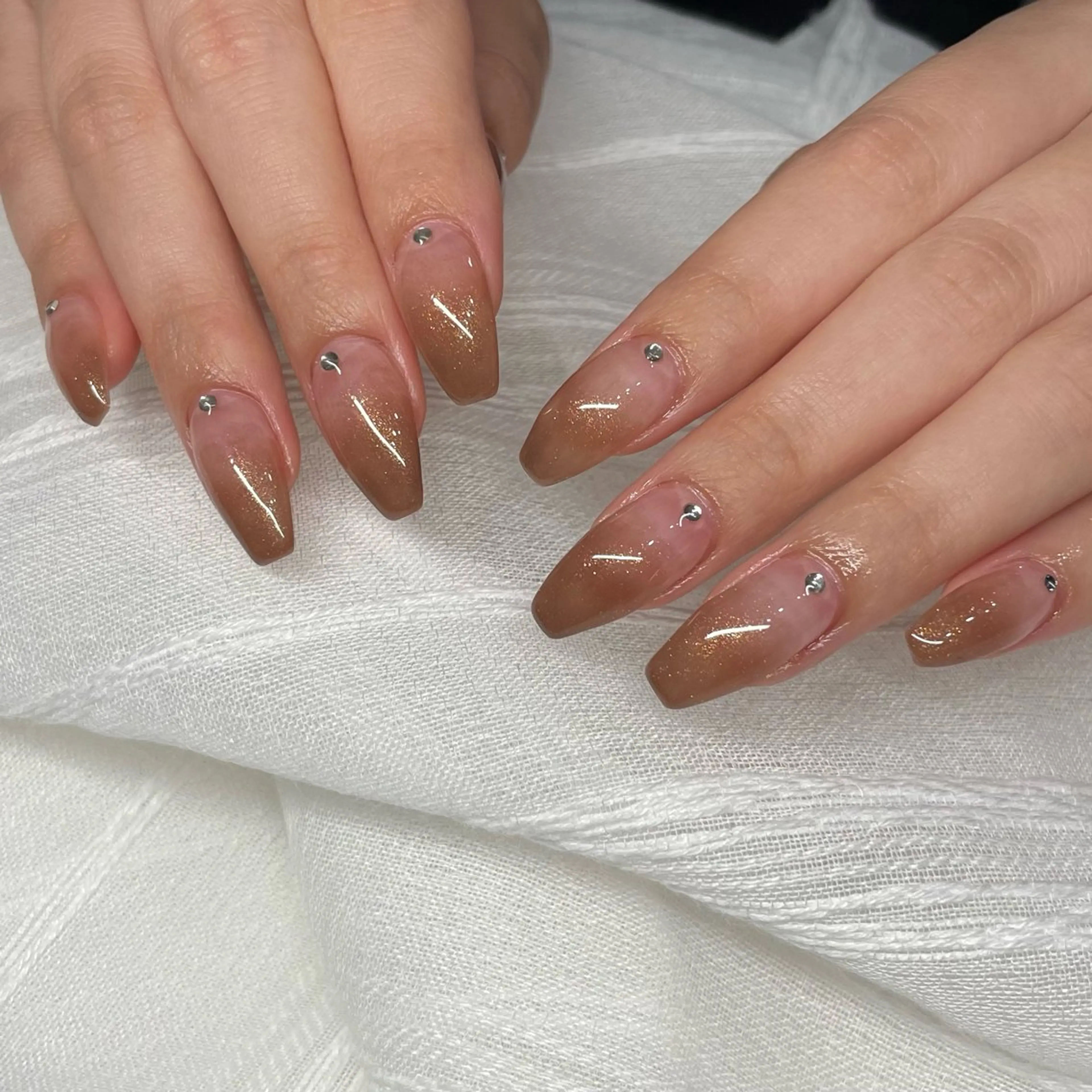 ネイル グラデーション Salon attrait 大石のネイルデザイン