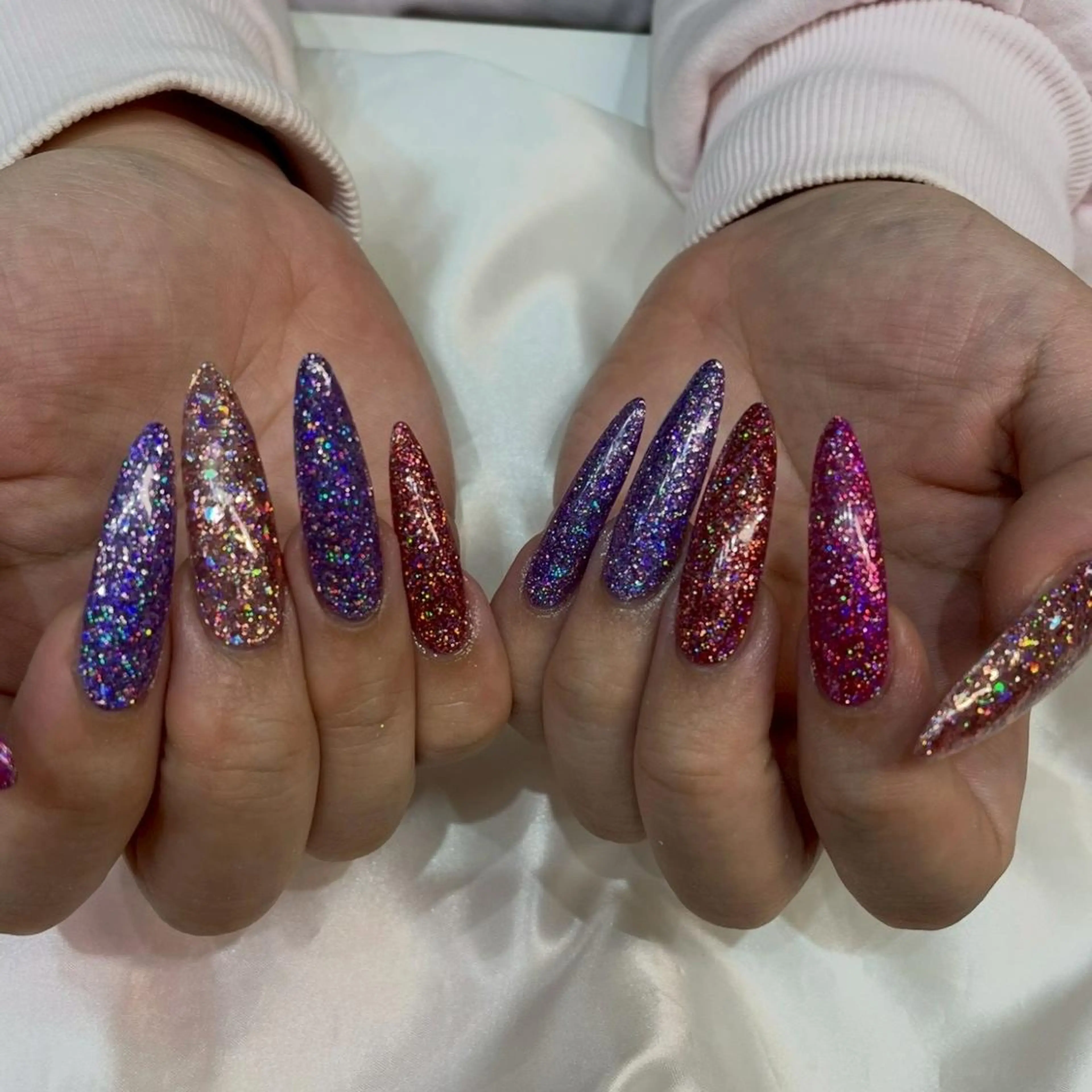 ロング ハンドネイル Ashliy大宮♡ アシュリーのネイルデザイン