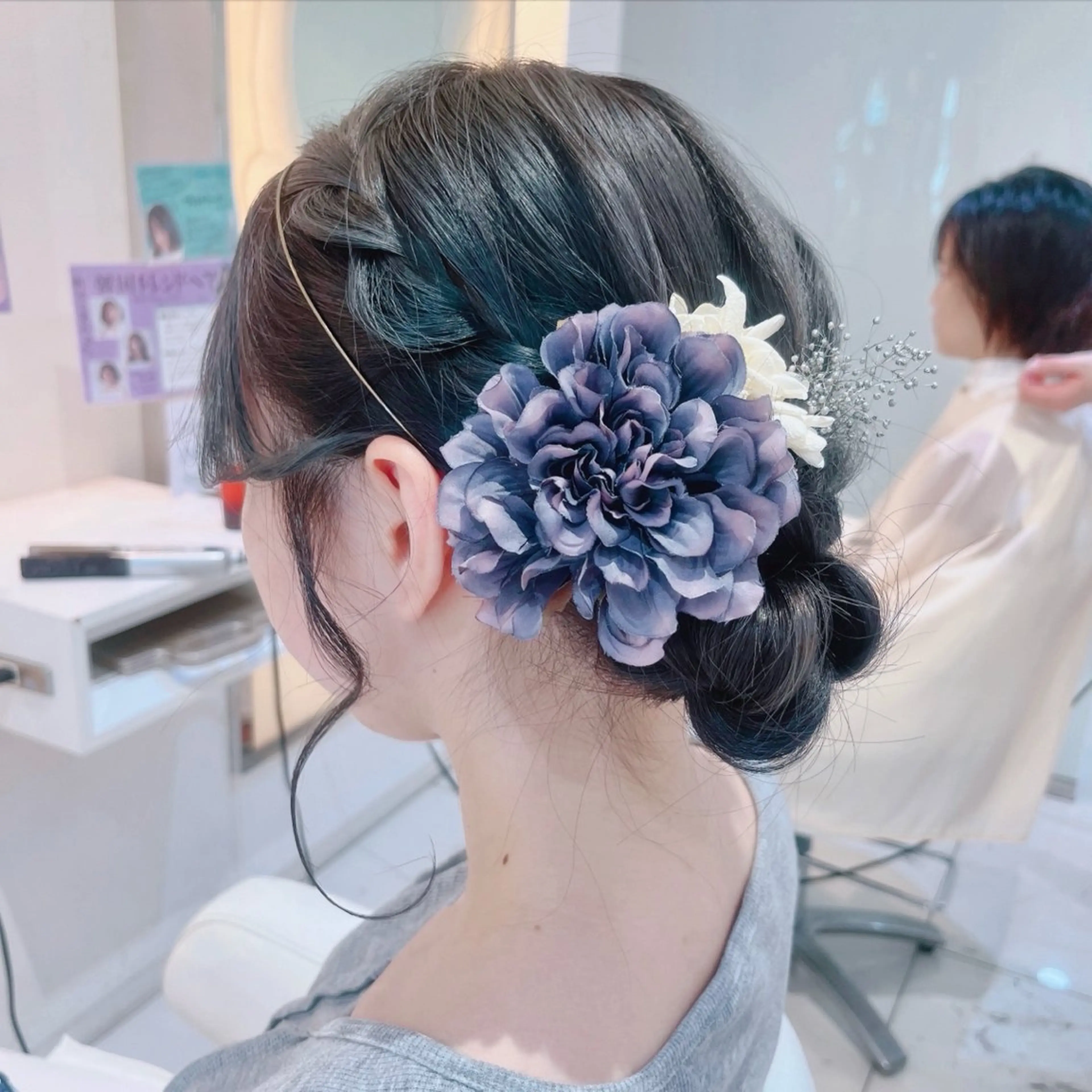 セミロング ヘアセット 東出 レイ🕊のヘアスタイル