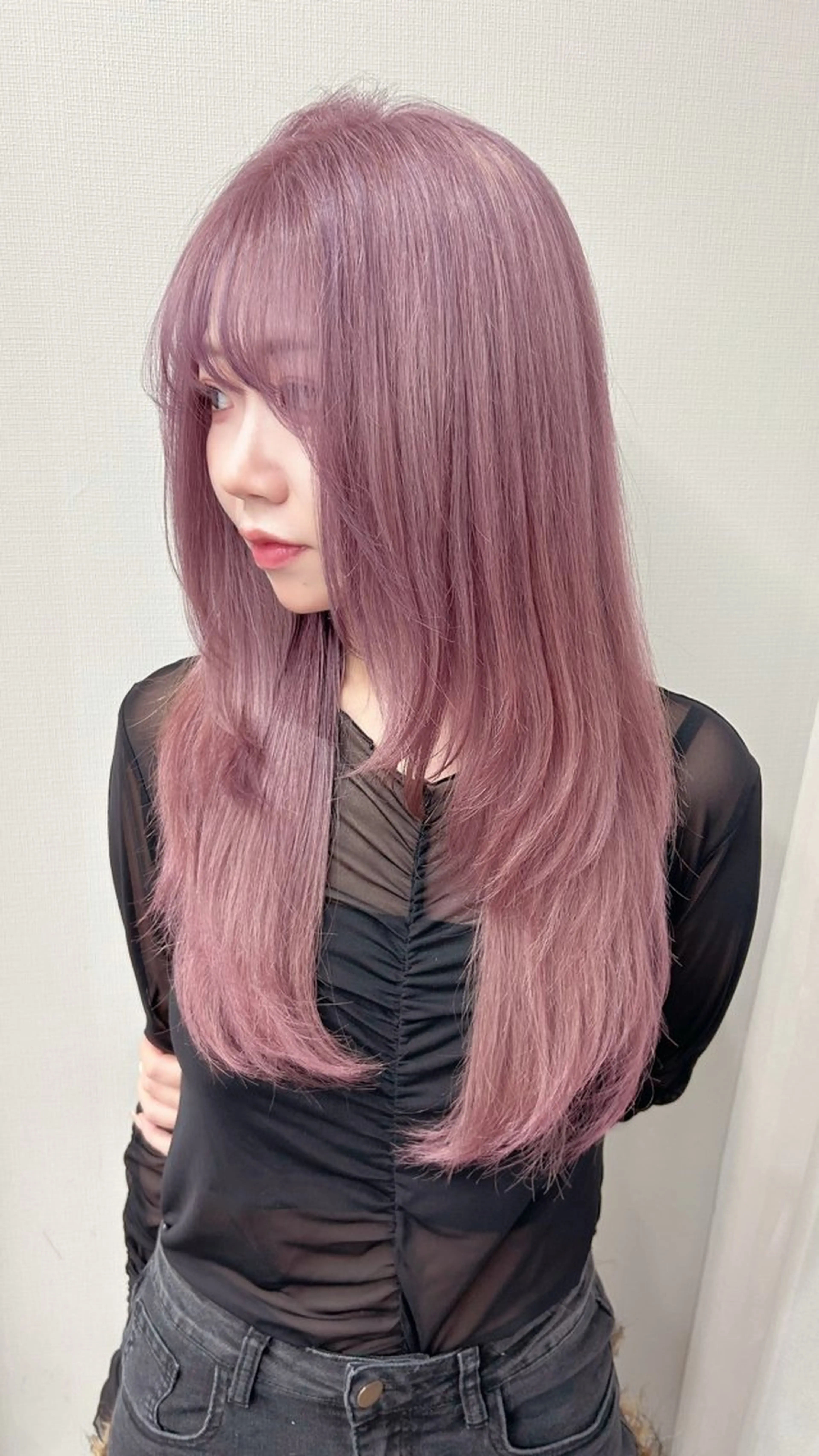 ロング 小野 鈴紗のヘアスタイル