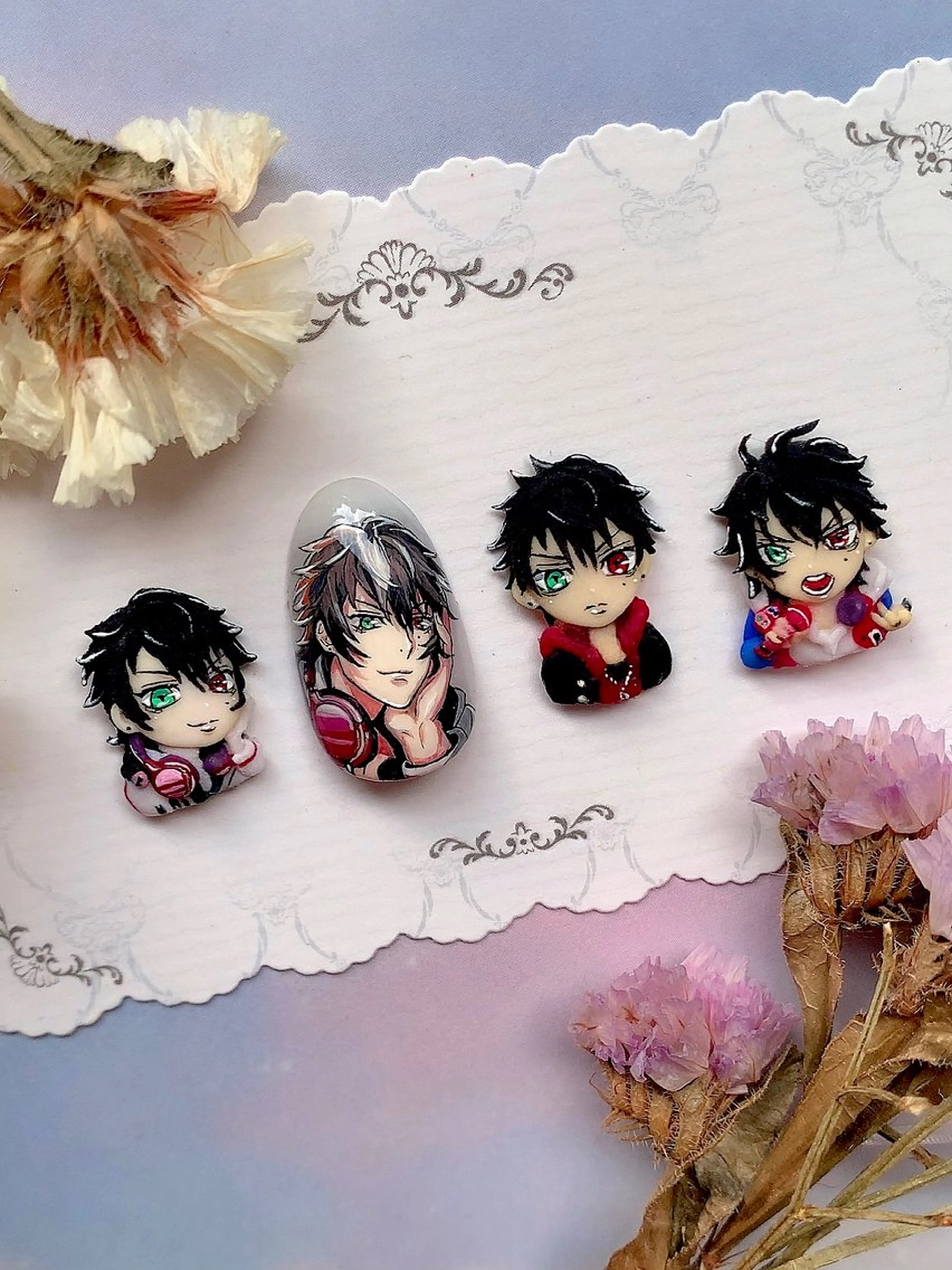 ネイル アートネイル シェアサロンLei.g(レイジー)所属・3Dアートネイル💗 都築レナのネイルデザイン