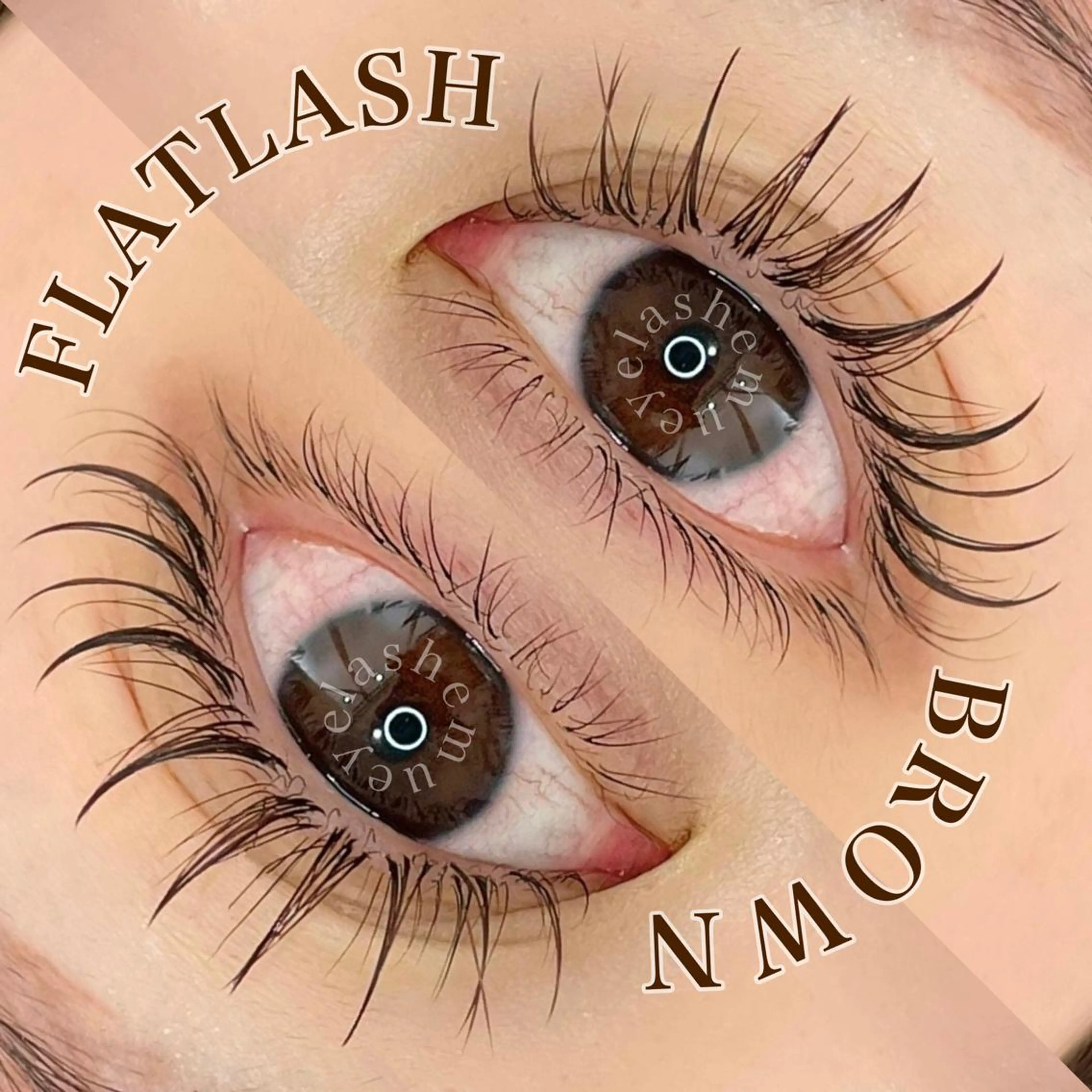 マツエク・マツパ パリジェンヌ/HBL /マツエク/束感のマツエク・マツパデザイン