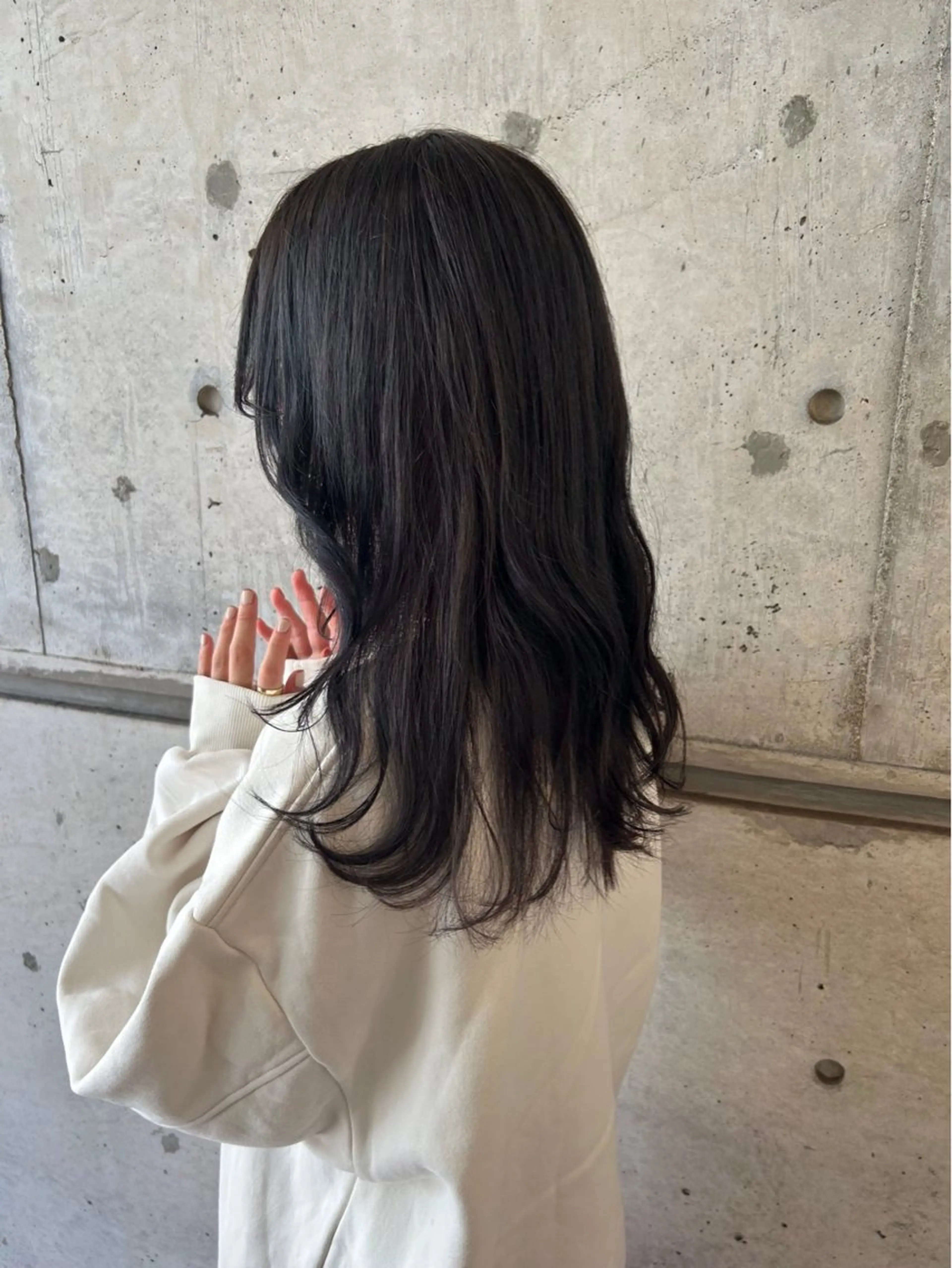 ロング カラー ヘッドスパ eMuエミュ‪ ¨̮⃝ayakaのヘアスタイル