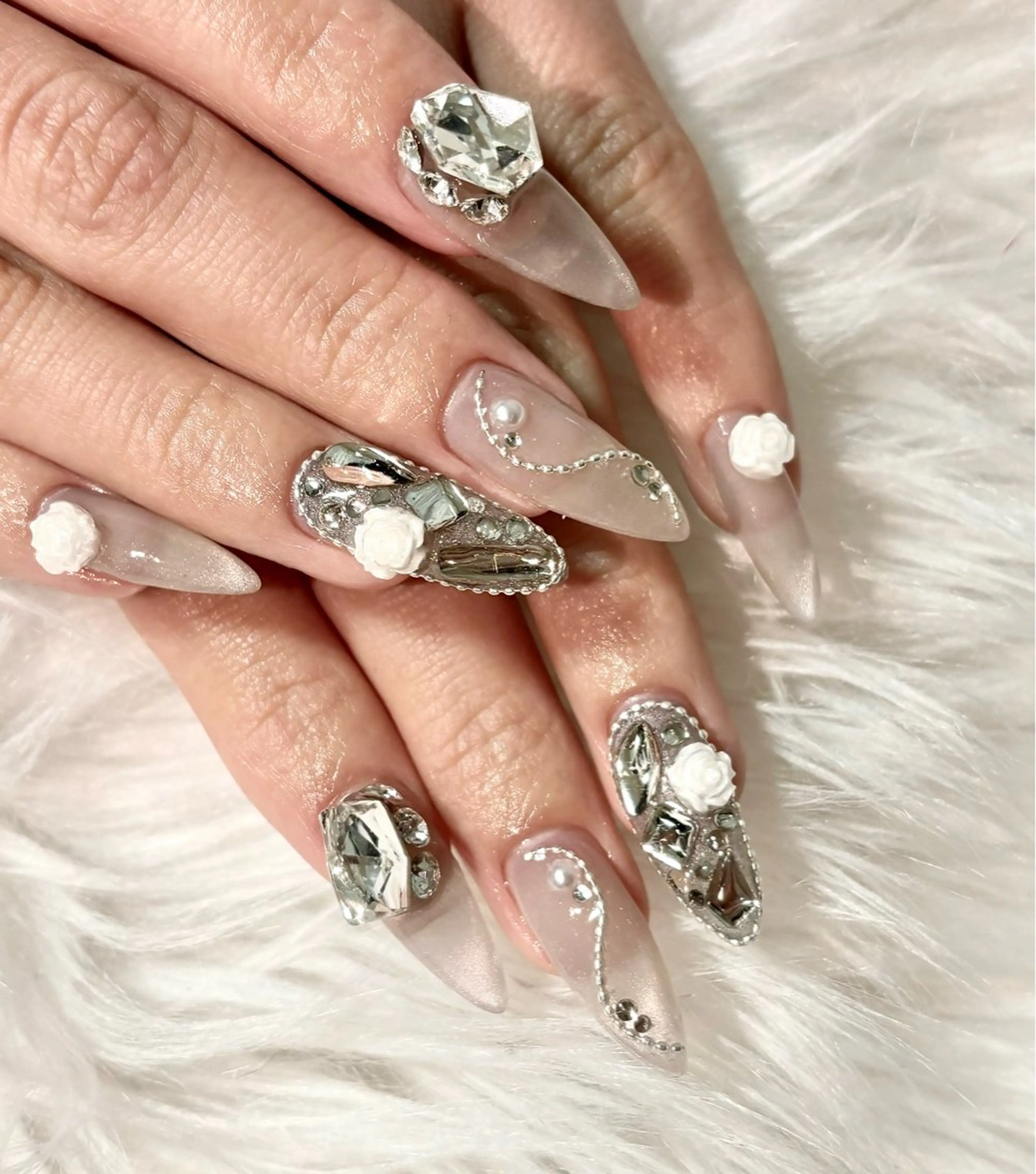 ネイル ハンドネイル nail salon HIRUKANAのネイルデザイン