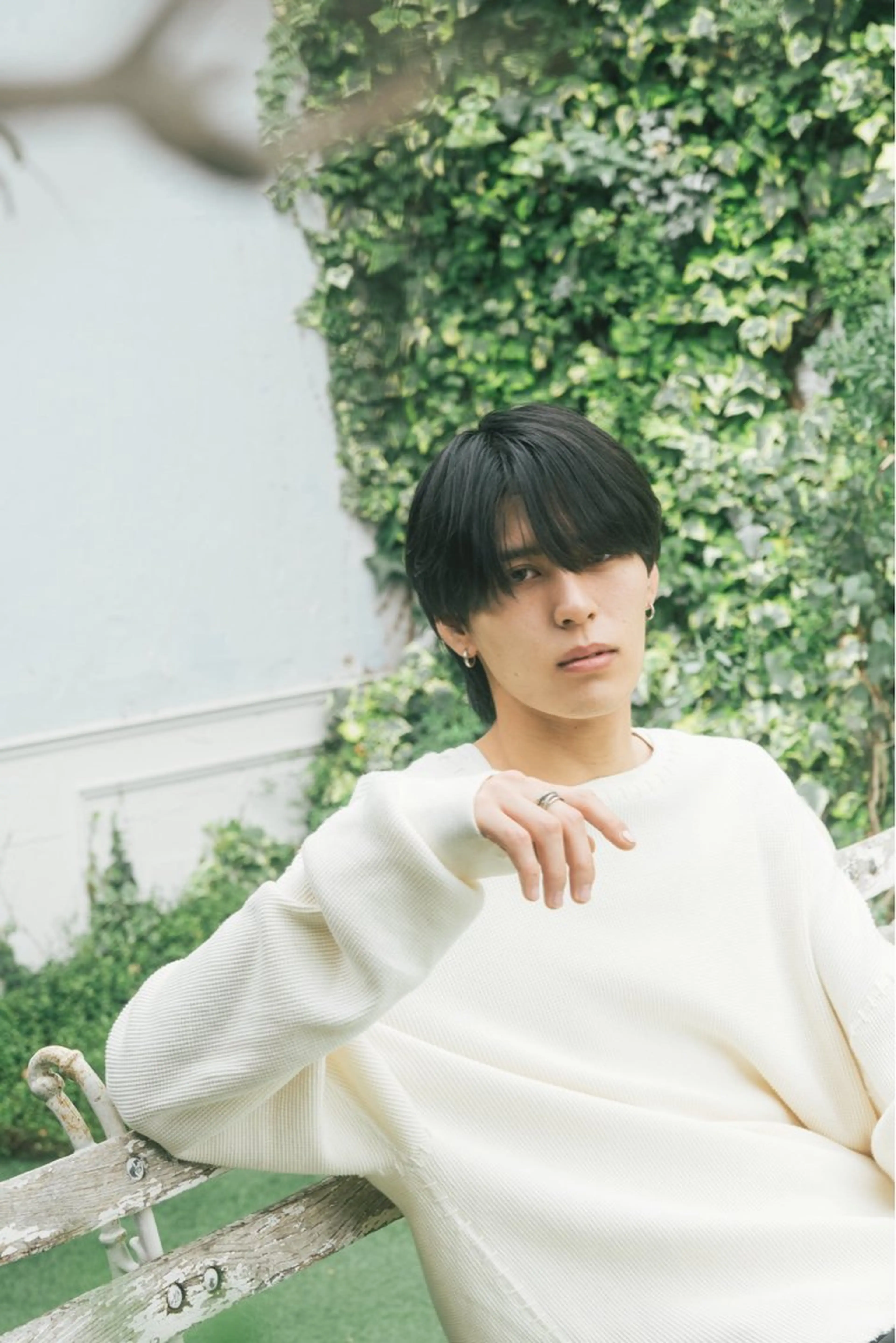 ミディアム メンズ マッシュ シースルーマッシュ カット 竜生 #メンズ特化のヘアスタイル