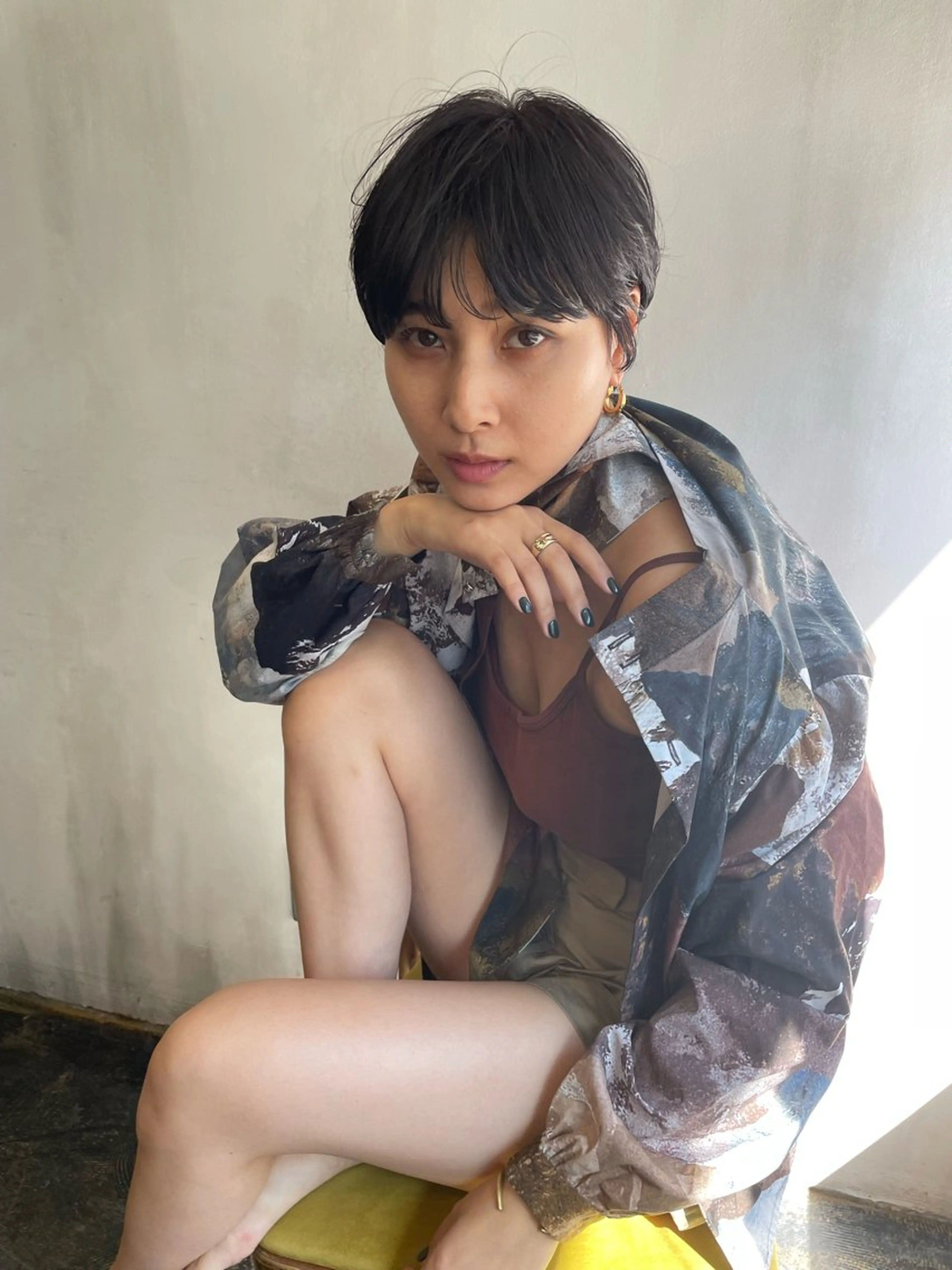 ショート ショート/ボブ/ 心斎橋/宮脇美奈のヘアスタイル