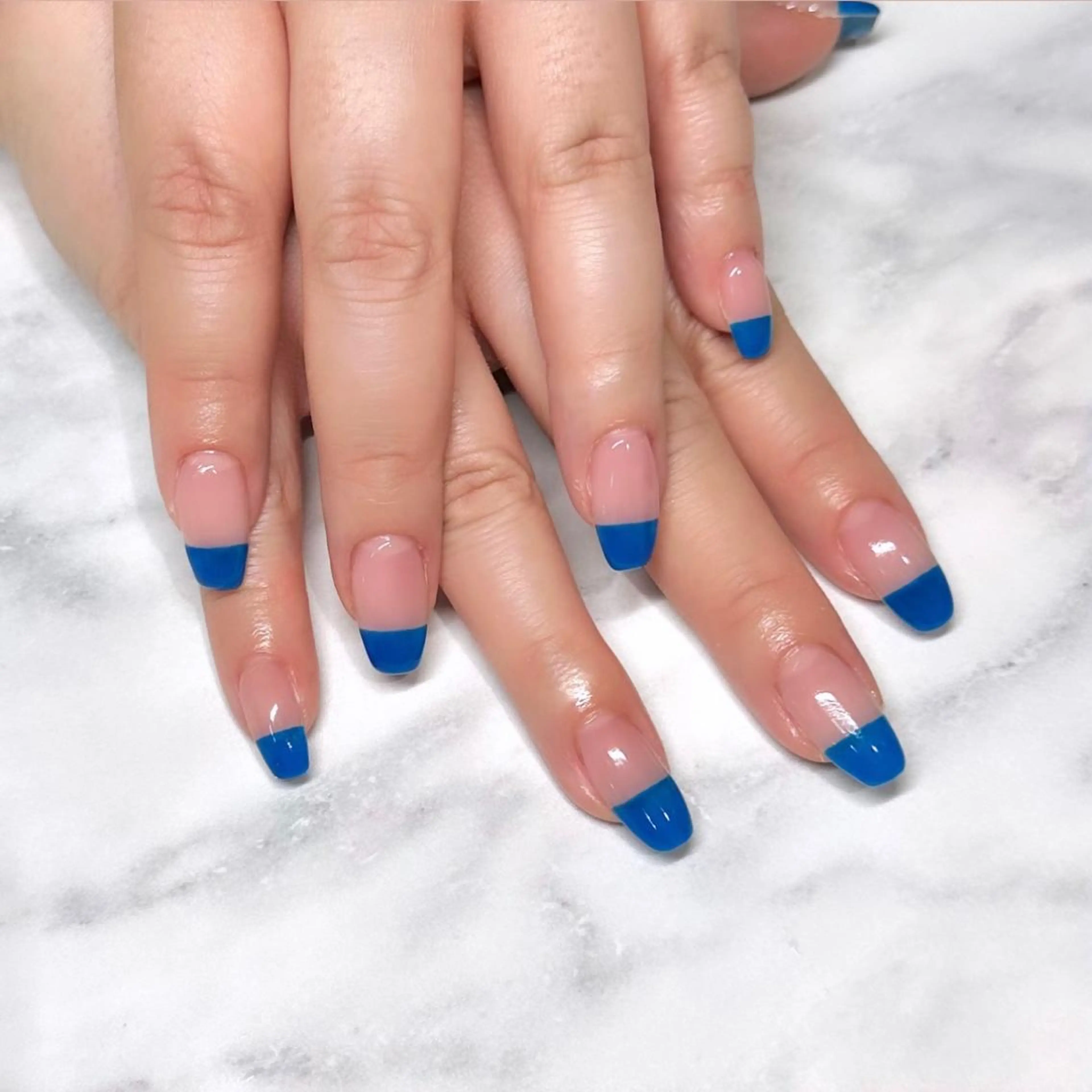 ネイル フレンチネイル シンプルネイル ハンドネイル Bianca浦和西口 Takenouchiのネイルデザイン