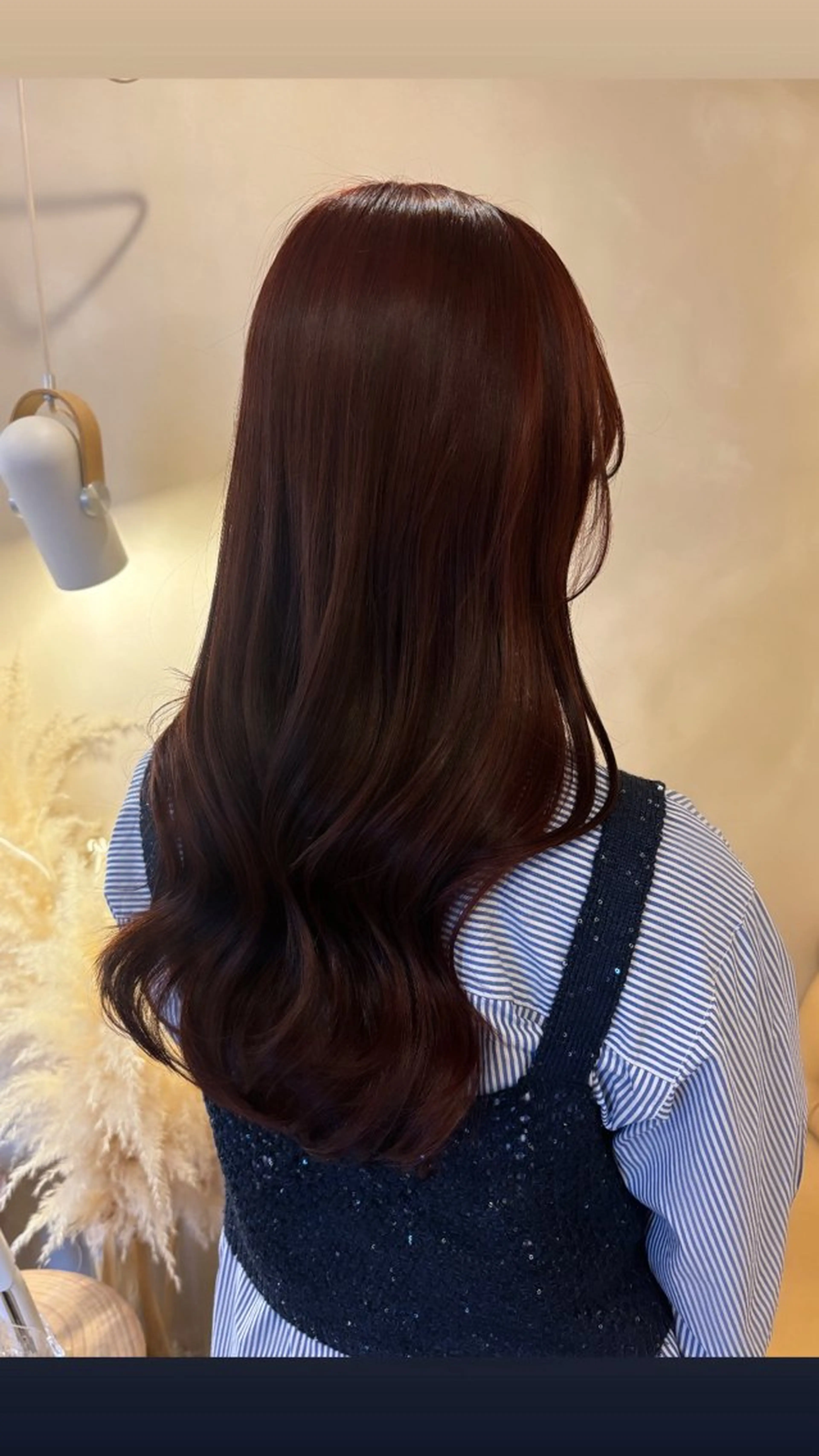 ロング カラー ヘアカラー トリートメント ミルクティ/ピンク/ レイヤー/yuriaのヘアスタイル