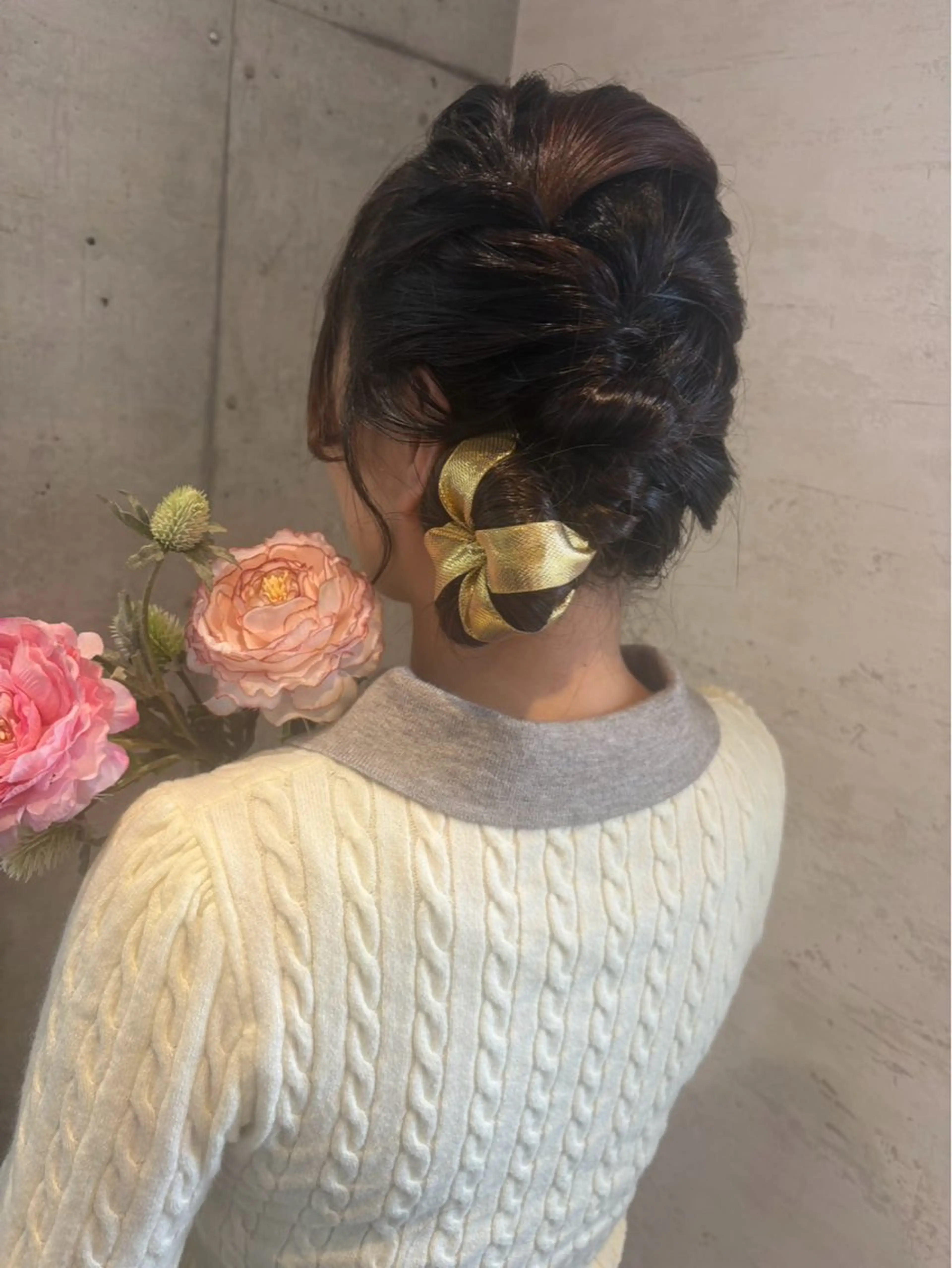 ロング ヘアアレンジ ヘアセット 美髪× ヘアセット✨Araiのヘアスタイル