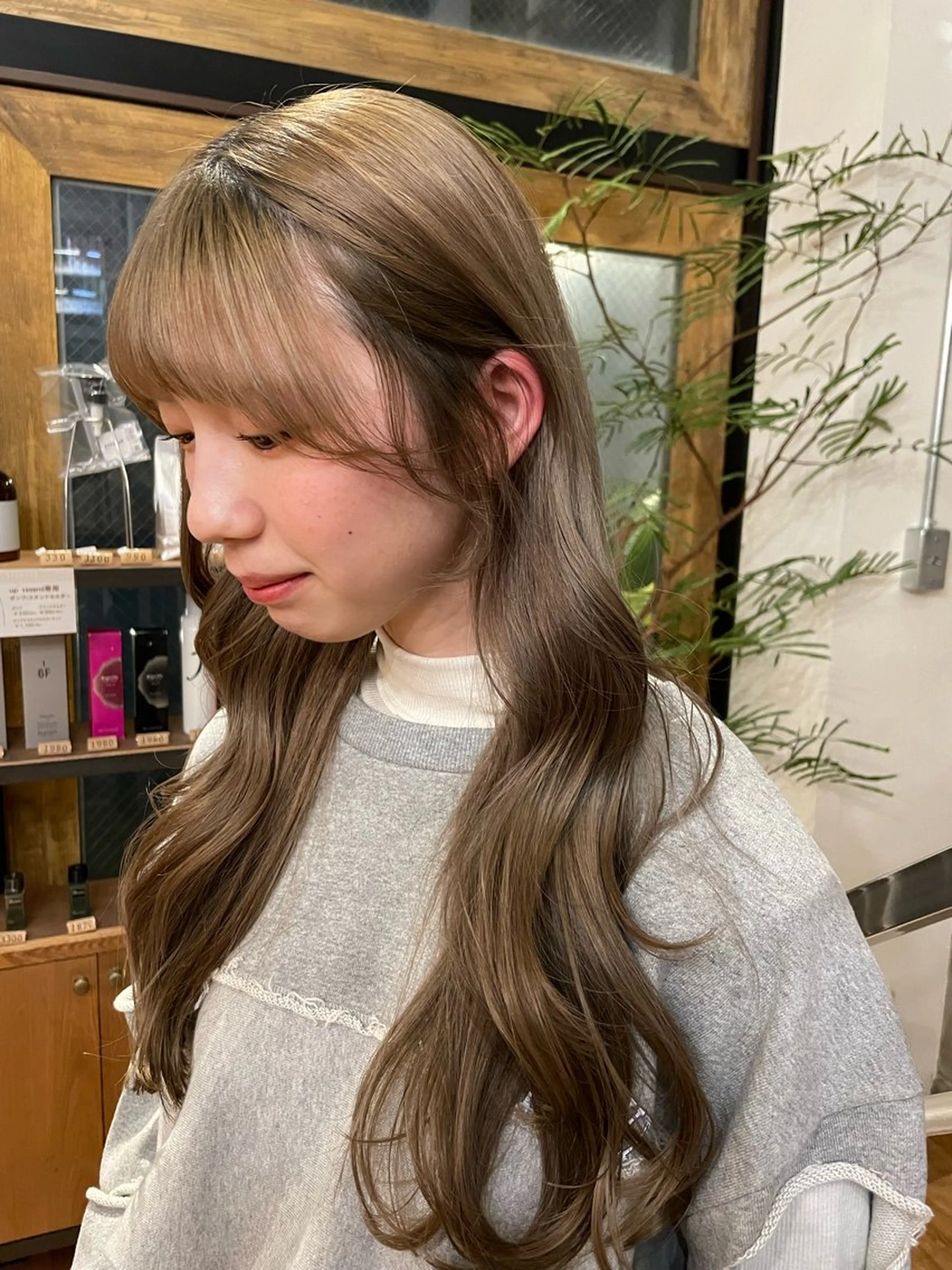 ロング レイヤーカット 似合わせカラー/ 堀江美容室/レミ🎀のヘアスタイル