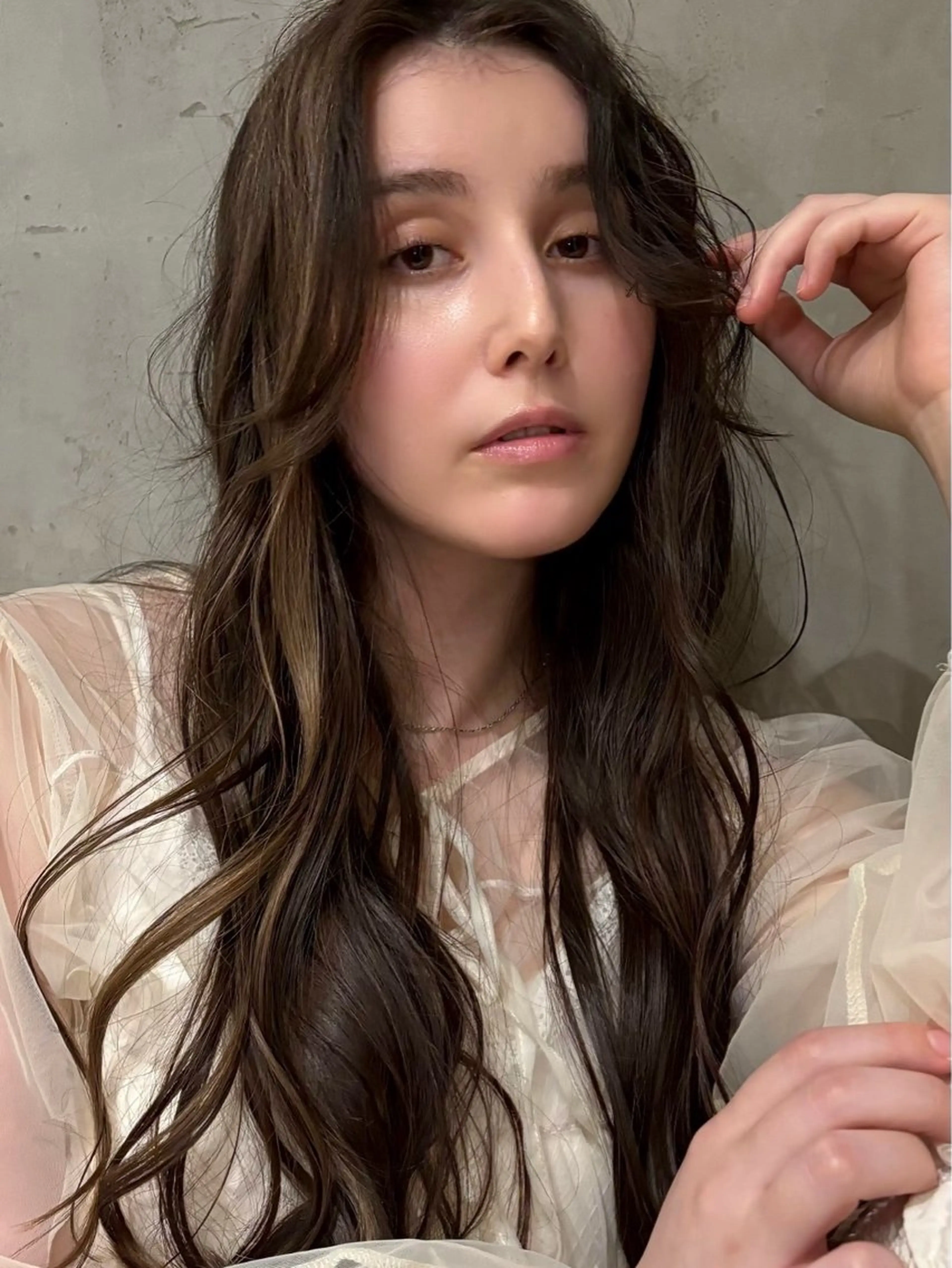 ロング カラー 髪質改善 カット ヘアカラー トリートメント 髪質改善/縮毛矯正/ 艶カラー/ヘッドスパのヘアスタイル